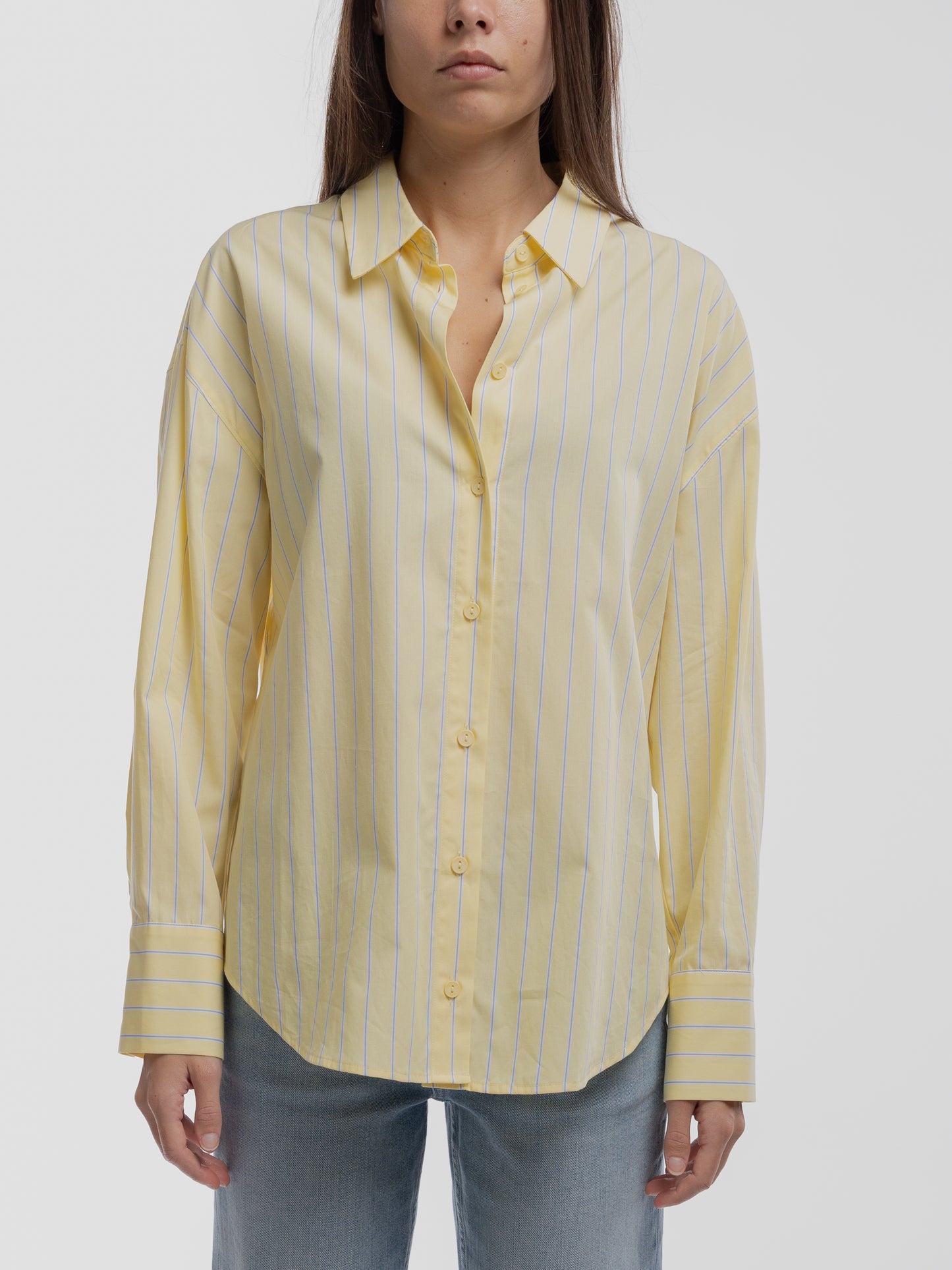 Chemise C-CHARLINA JAUNE CITRON - Teddy Smith
