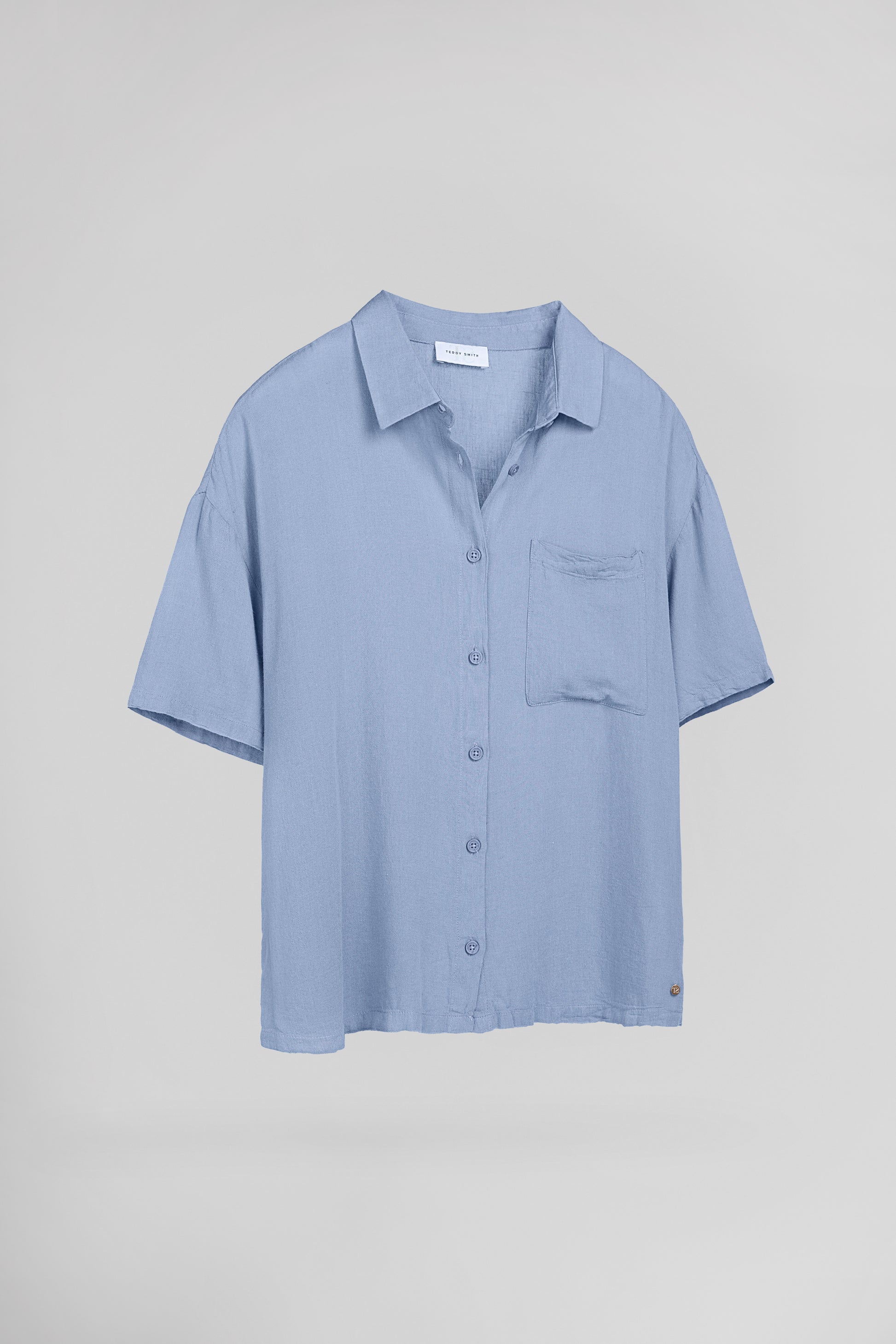 Chemise lin C-ELIA BLEU NUAGEUX - Teddy Smith