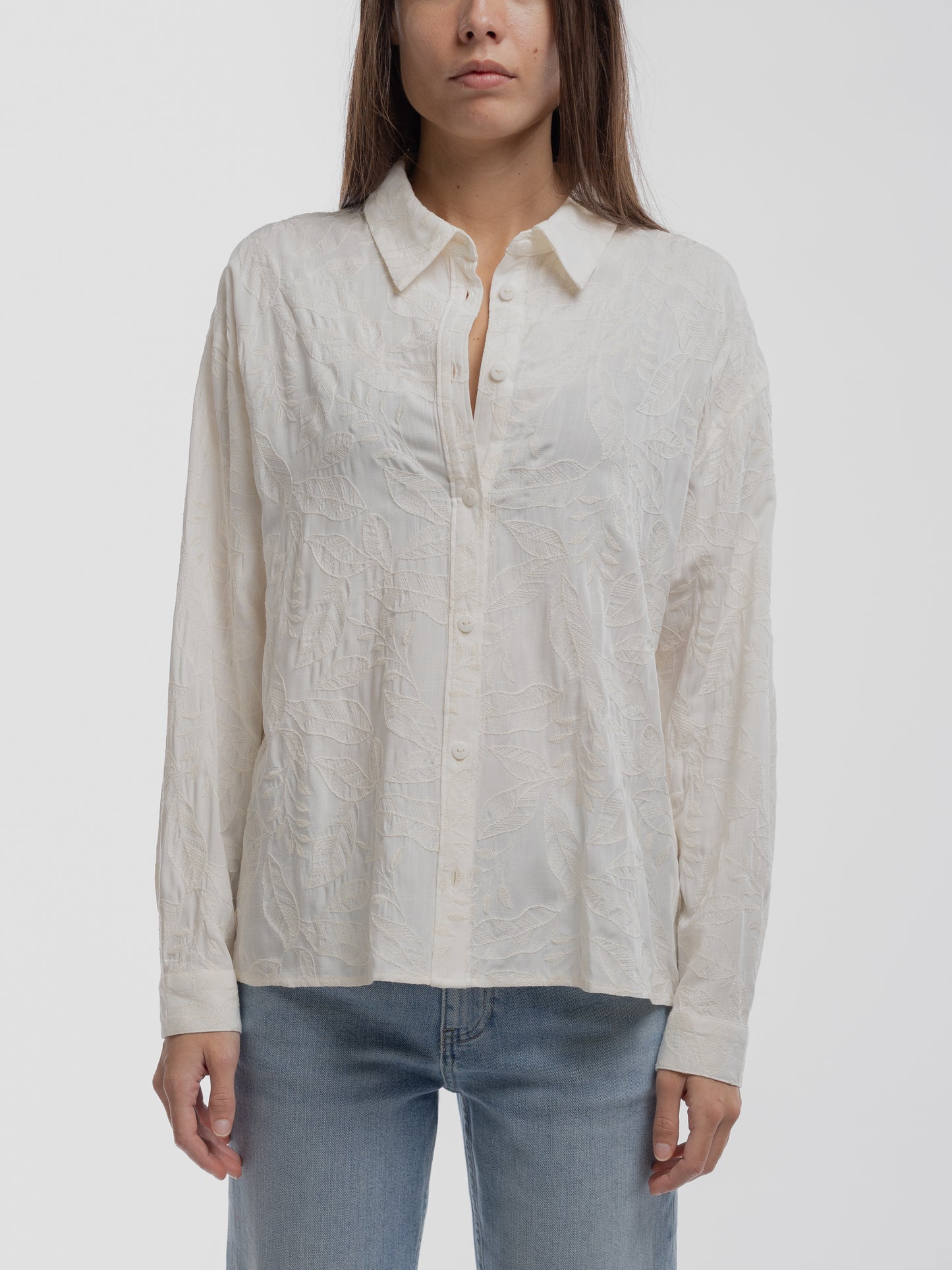 Chemise C-ELINE MIDDLE WHITE - Teddy Smith