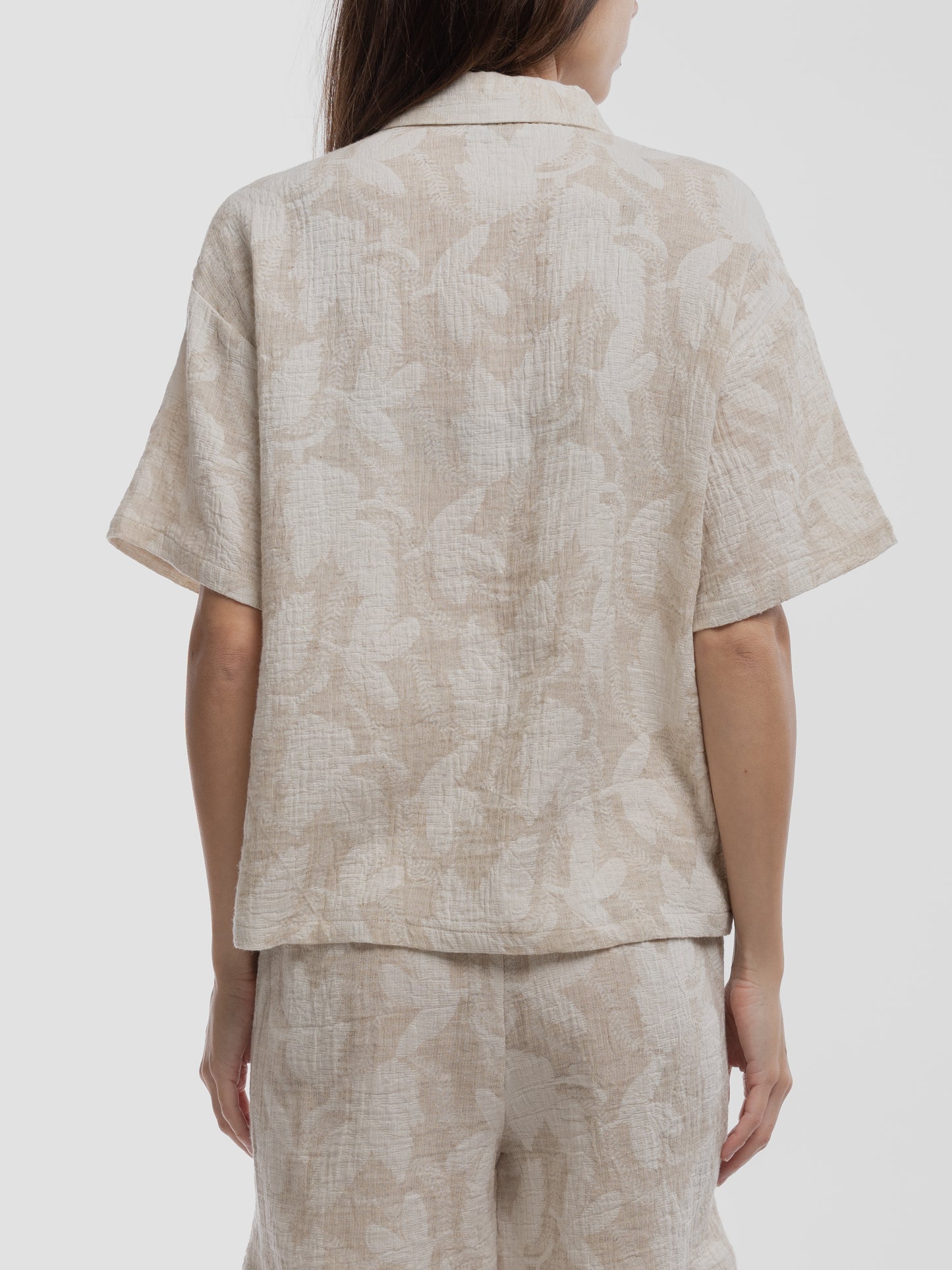 Chemise C-FLORAL SOFT GREGE - Teddy Smith