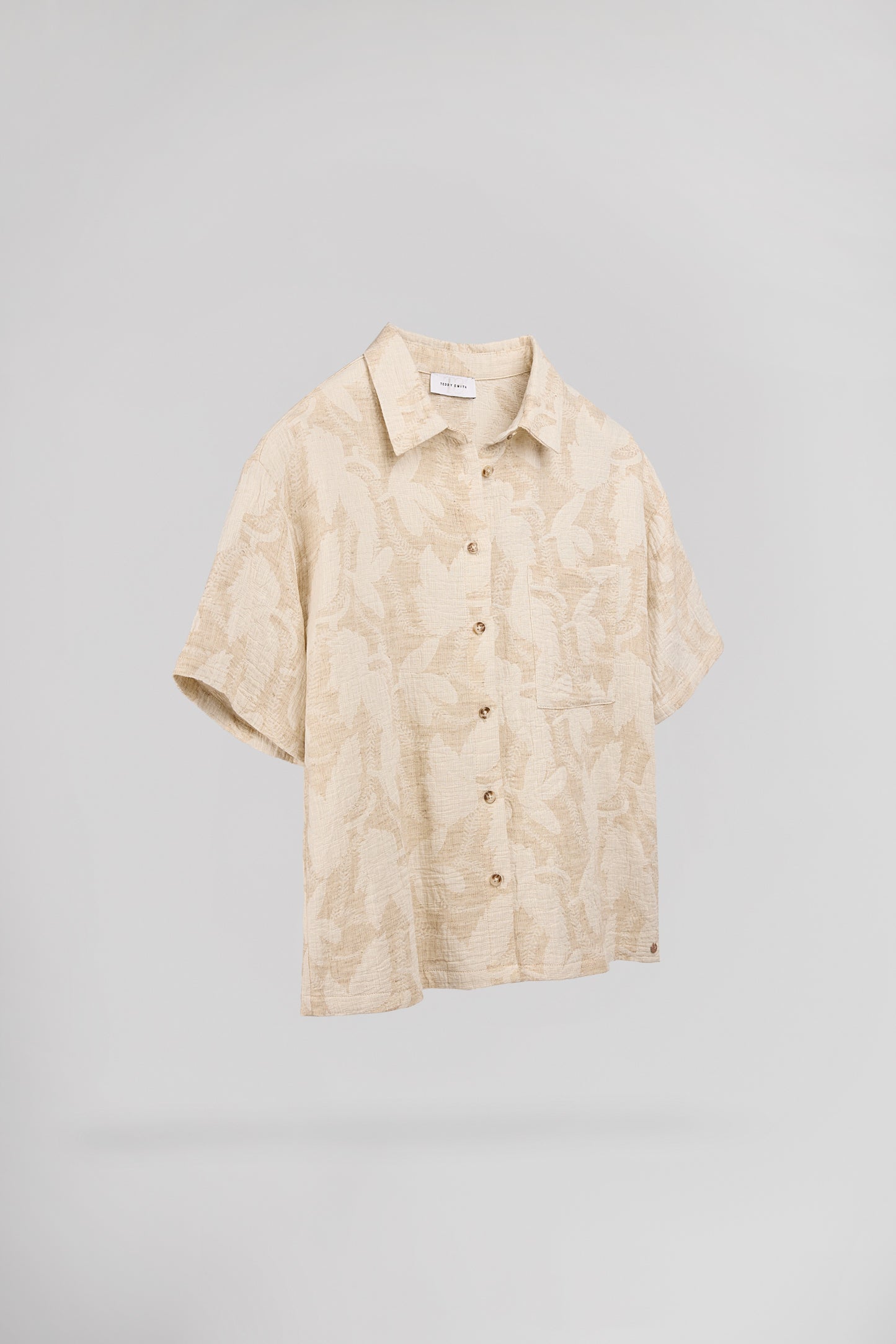 Chemise C-FLORAL SOFT GREGE - Teddy Smith