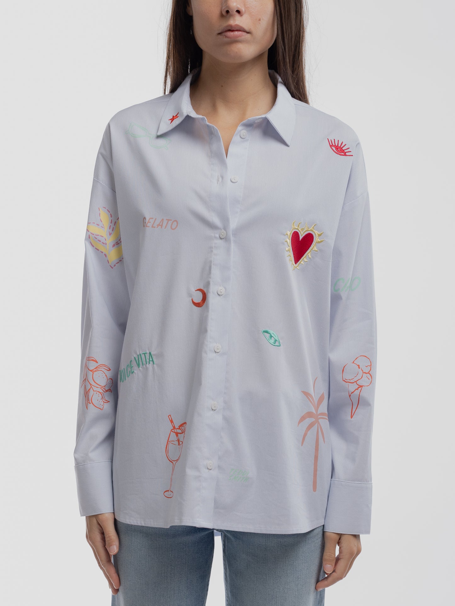 Chemise C-LYRA BLEU NUAGEUX - Teddy Smith