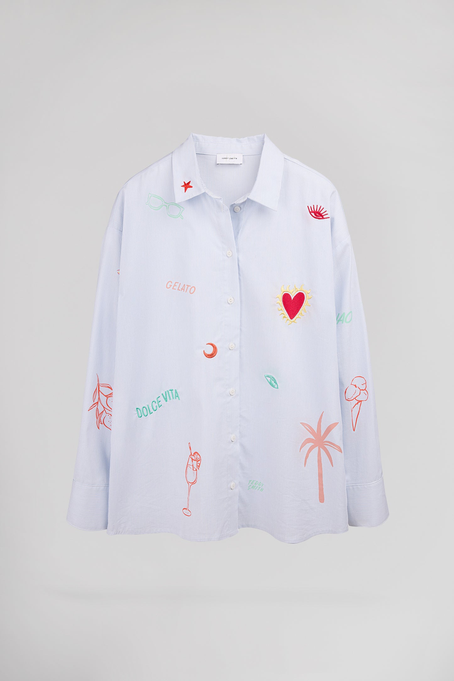 Chemise C-LYRA BLEU NUAGEUX - Teddy Smith