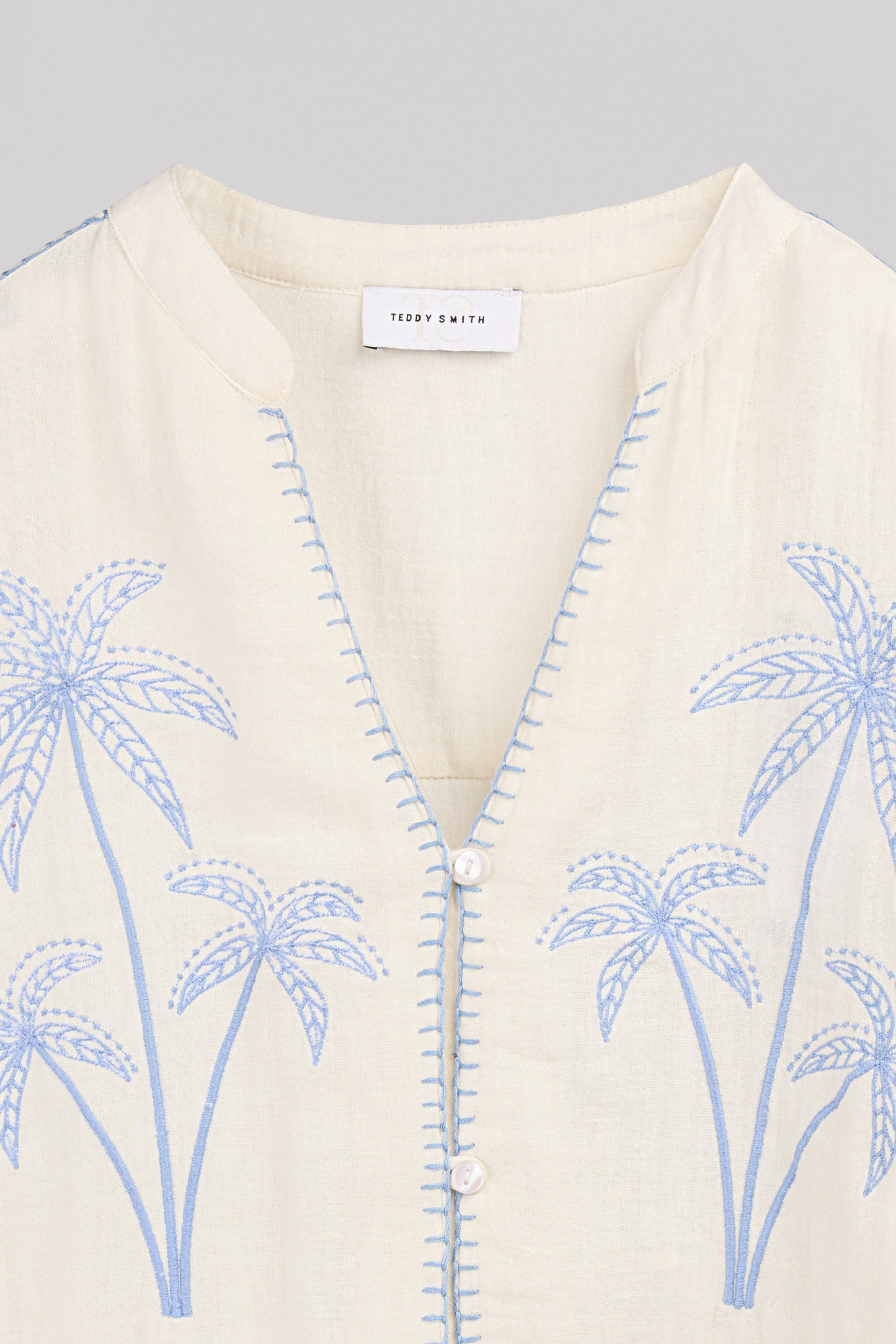 Chemise C-SARAH MIDDLE WHITE - Teddy Smith