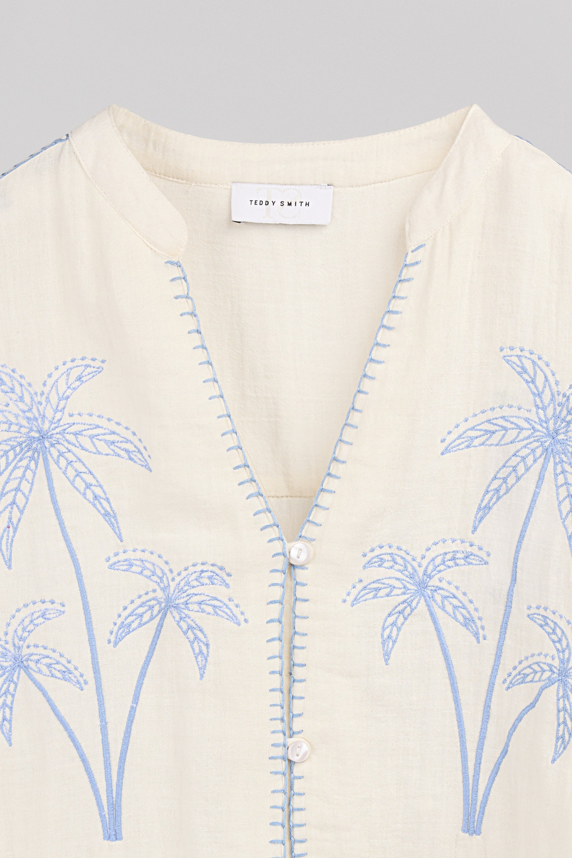 Chemise C-SARAH MIDDLE WHITE - Teddy Smith