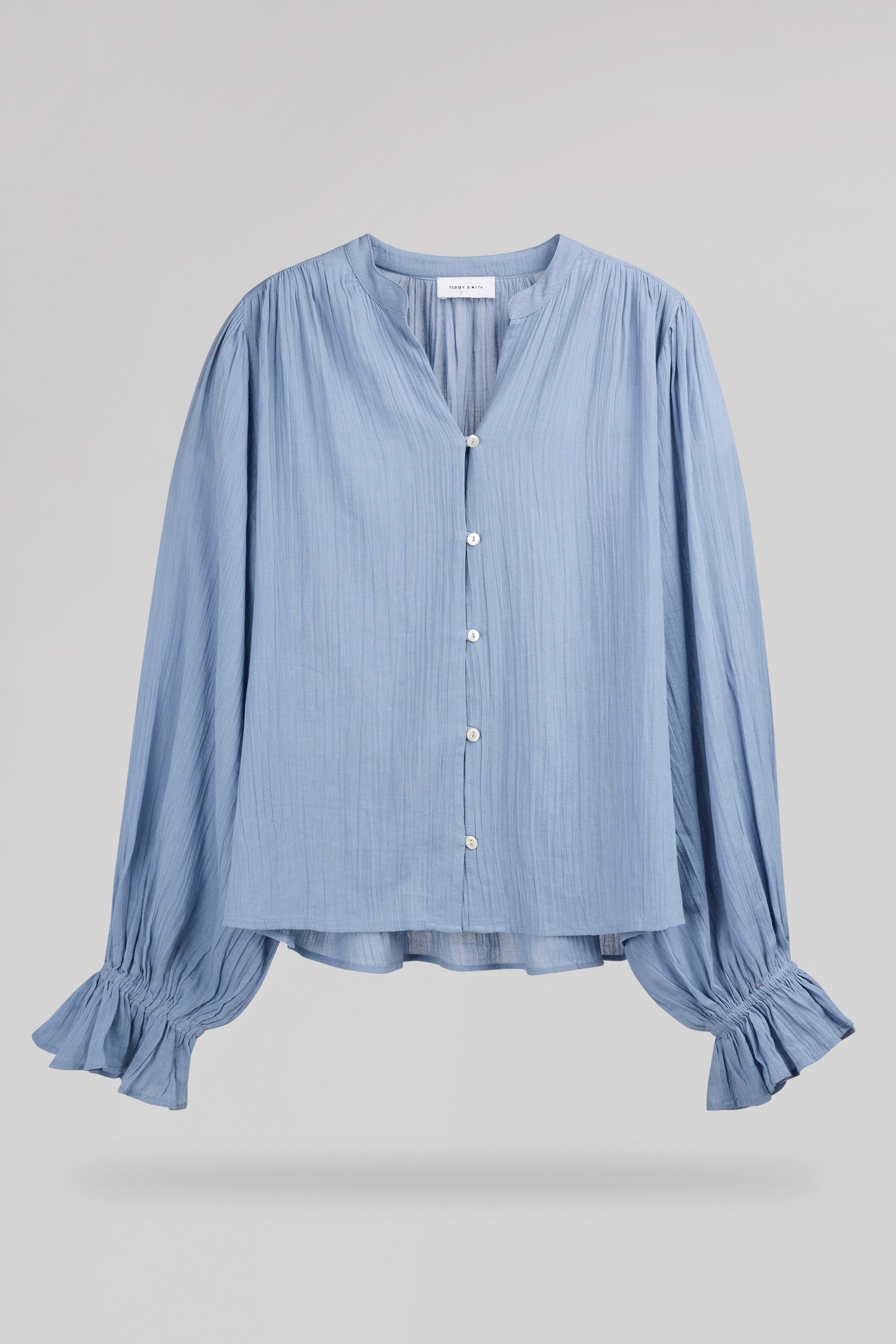 Chemise fluide C-SWAN BLEU NUAGEUX - Teddy Smith