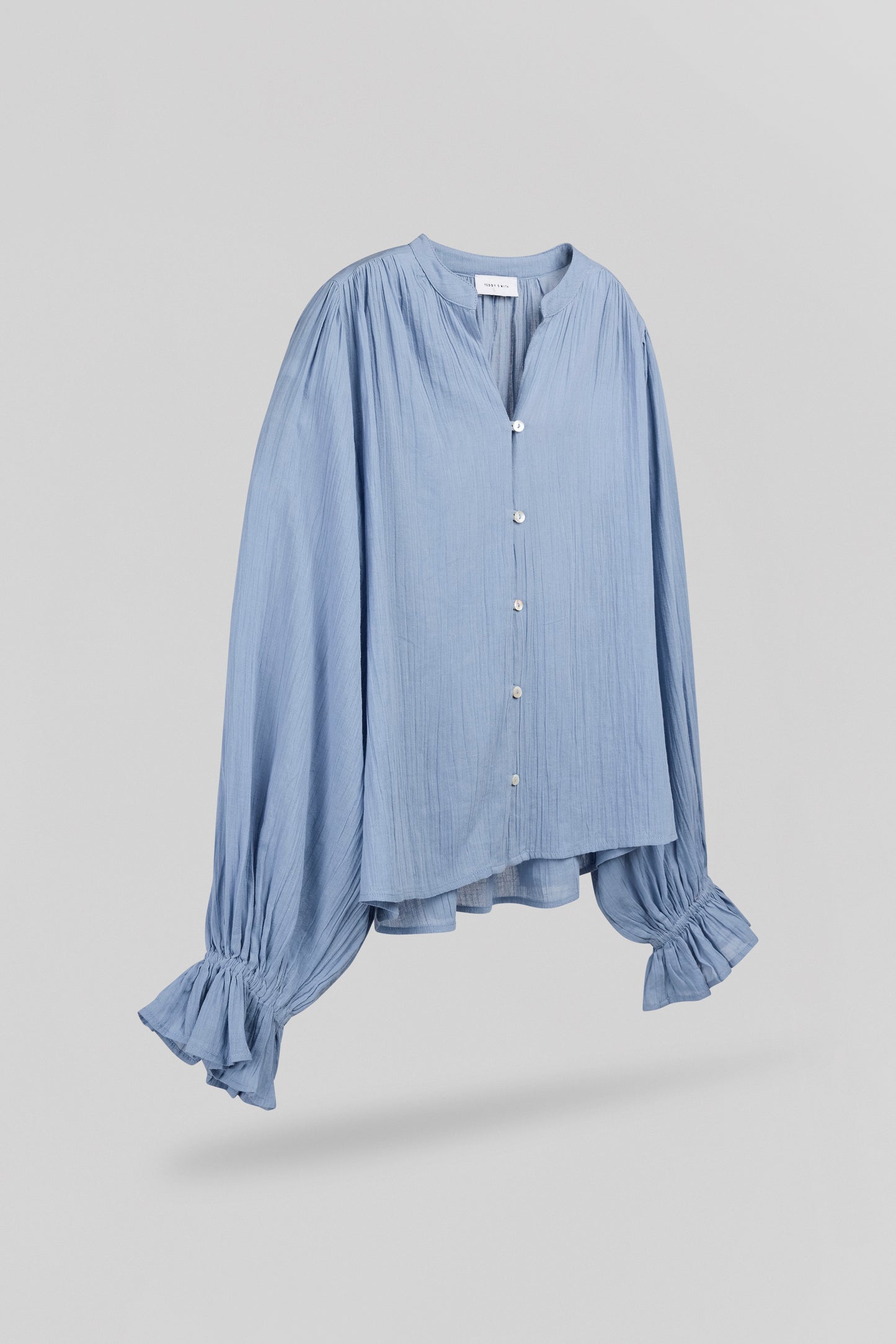 Chemise fluide C-SWAN BLEU NUAGEUX - Teddy Smith