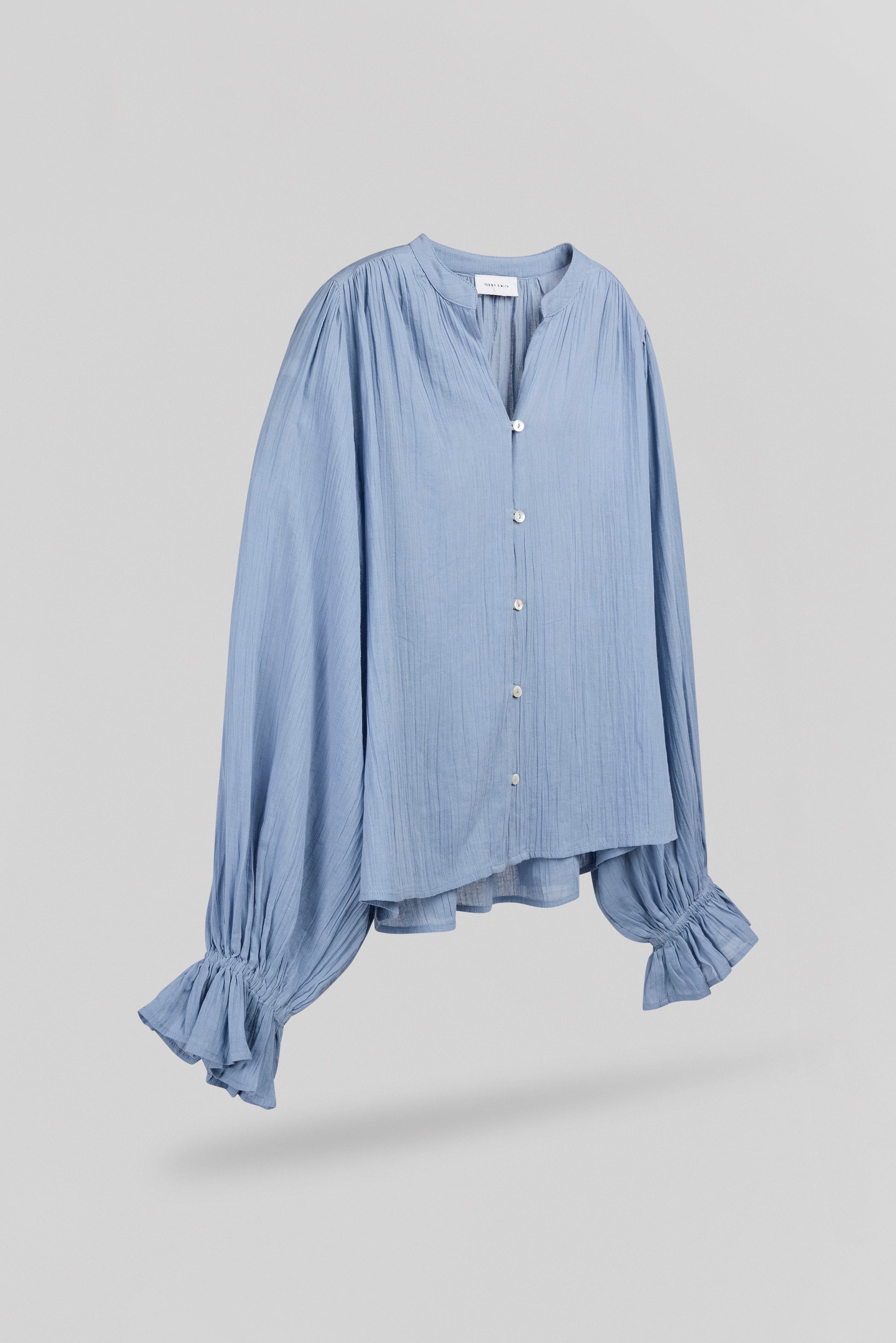 Chemise fluide C-SWAN BLEU NUAGEUX - Teddy Smith