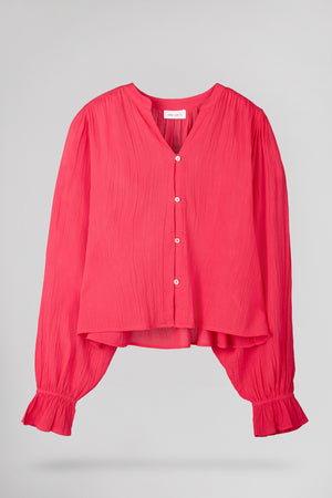 Chemise C-SWAN ROSE FUSHIA - Teddy Smith