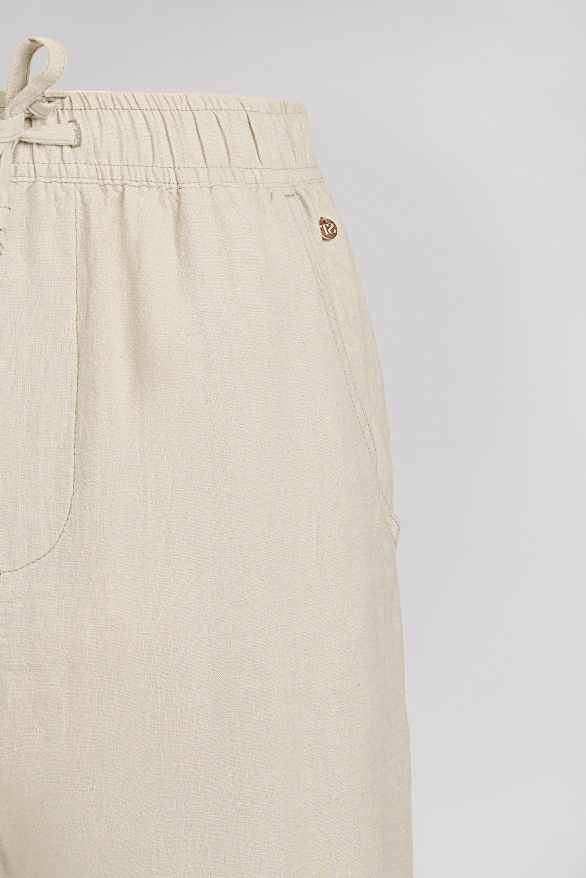 Pantalon P-JOAN WIDE JR SOFT GREGE - Teddy Smith