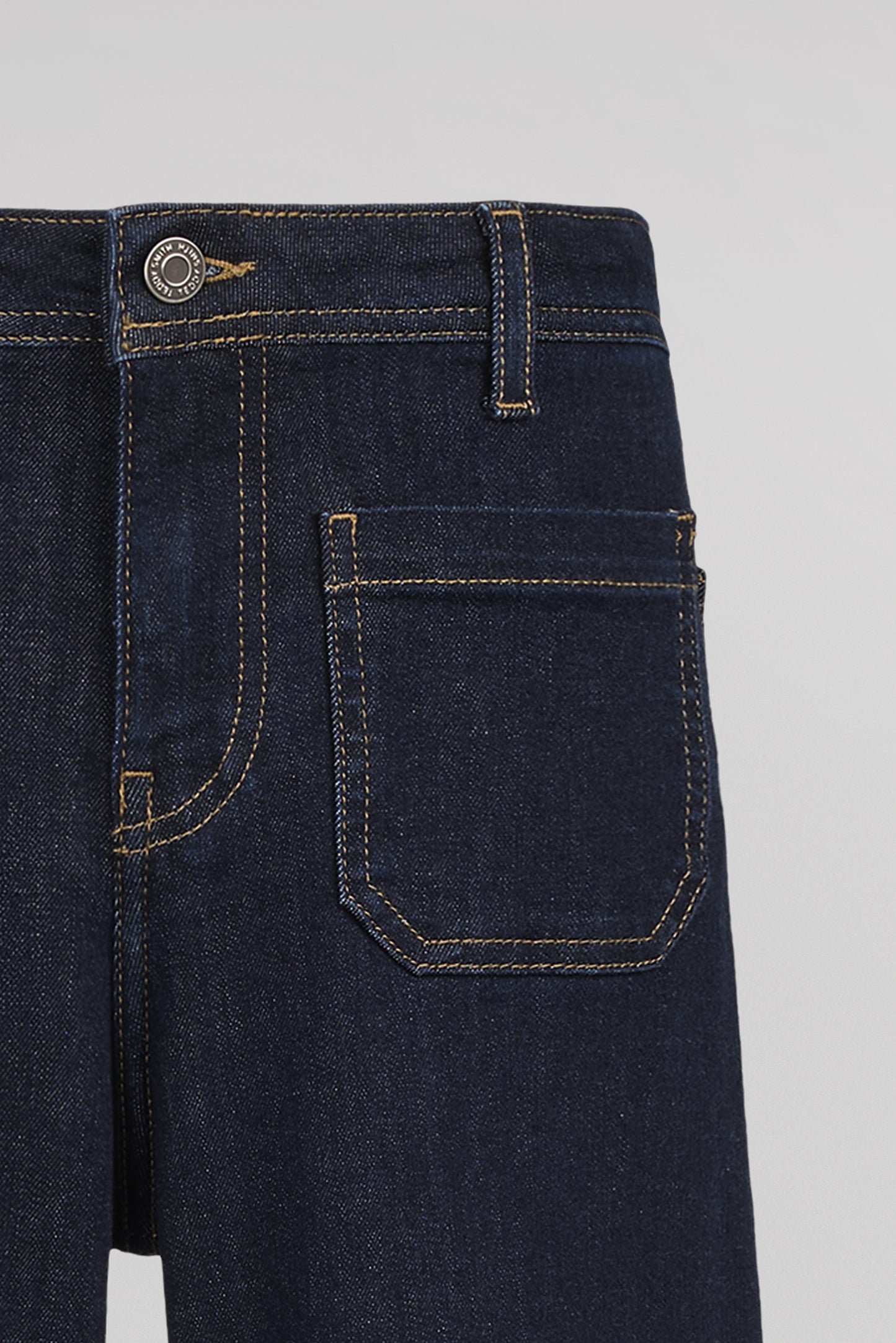 Jean large P-JOSEFA 4PP JR DARK BLUE - Teddy Smith
