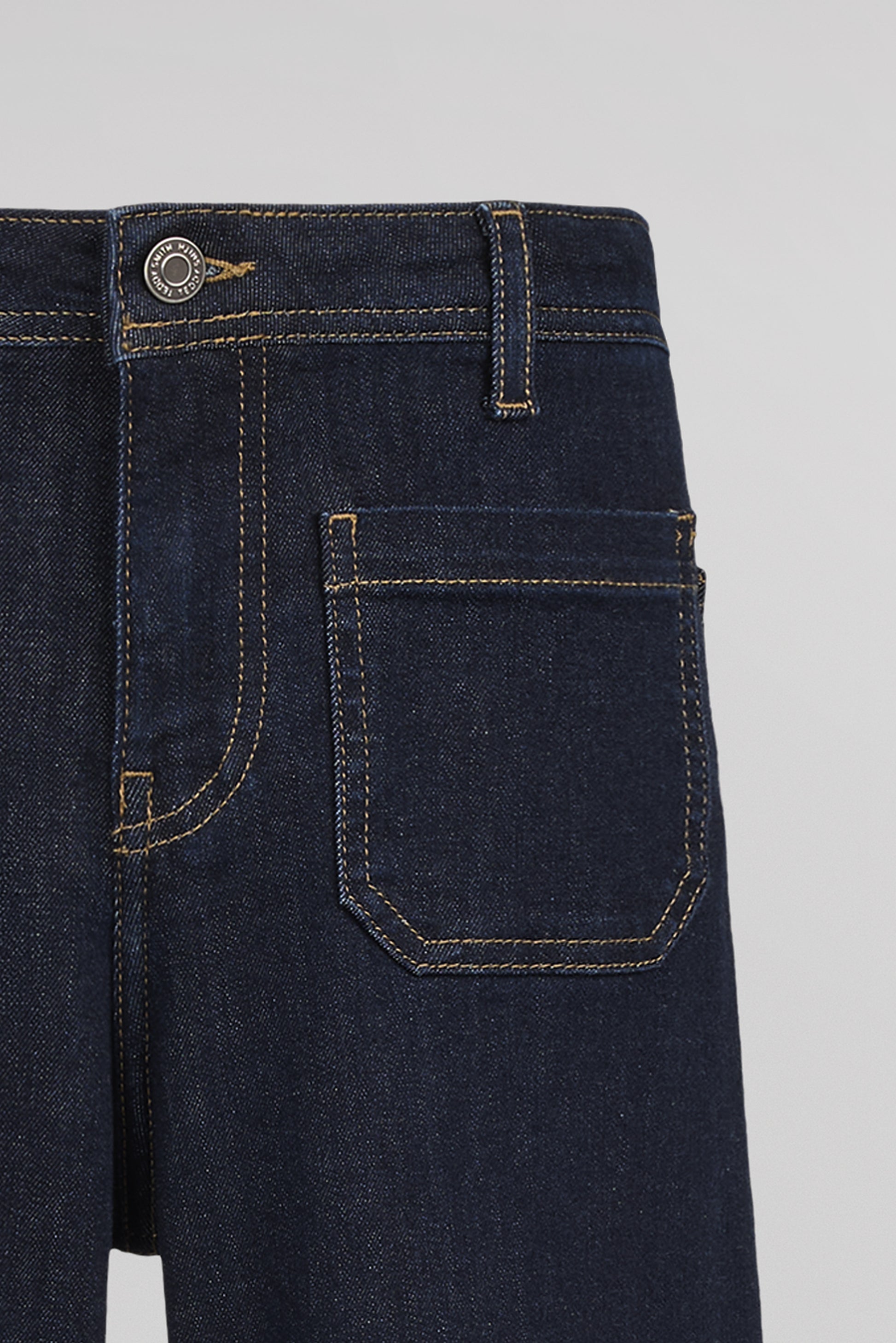 Jean large P-JOSEFA 4PP JR DARK BLUE - Teddy Smith