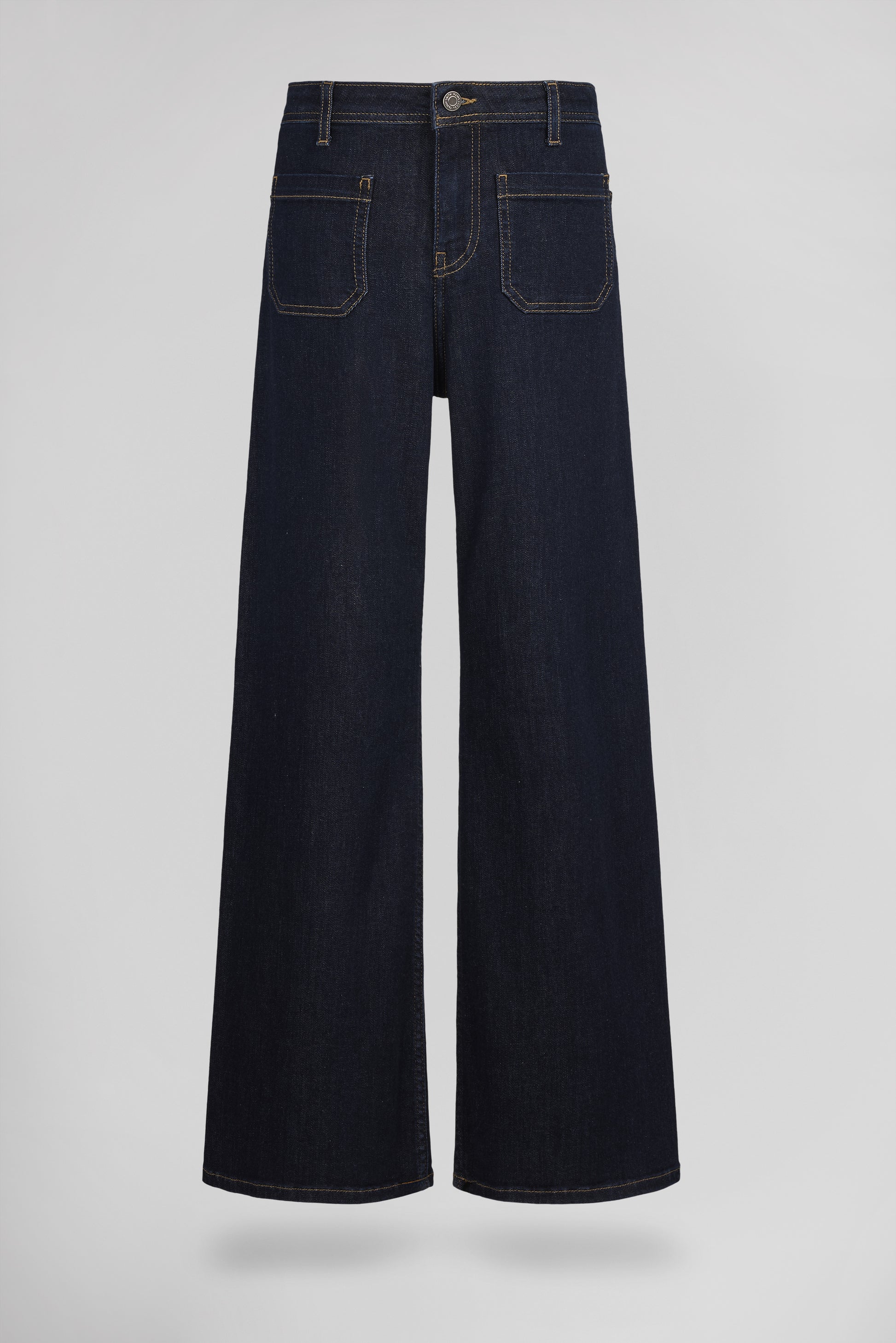 Jean large P-JOSEFA 4PP JR DARK BLUE - Teddy Smith