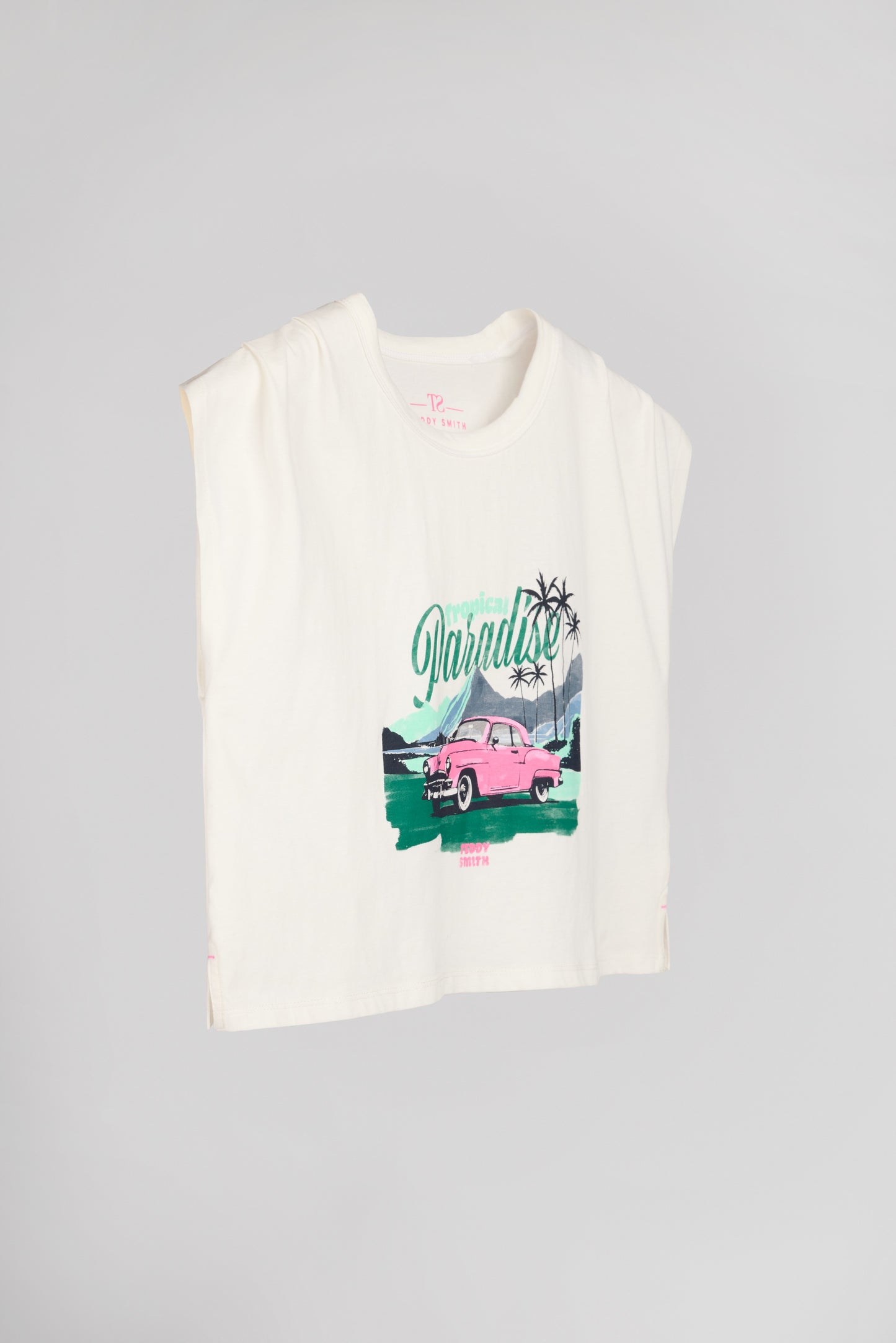 T-shirt T-DOLI MC JR MIDDLE WHITE - Teddy Smith