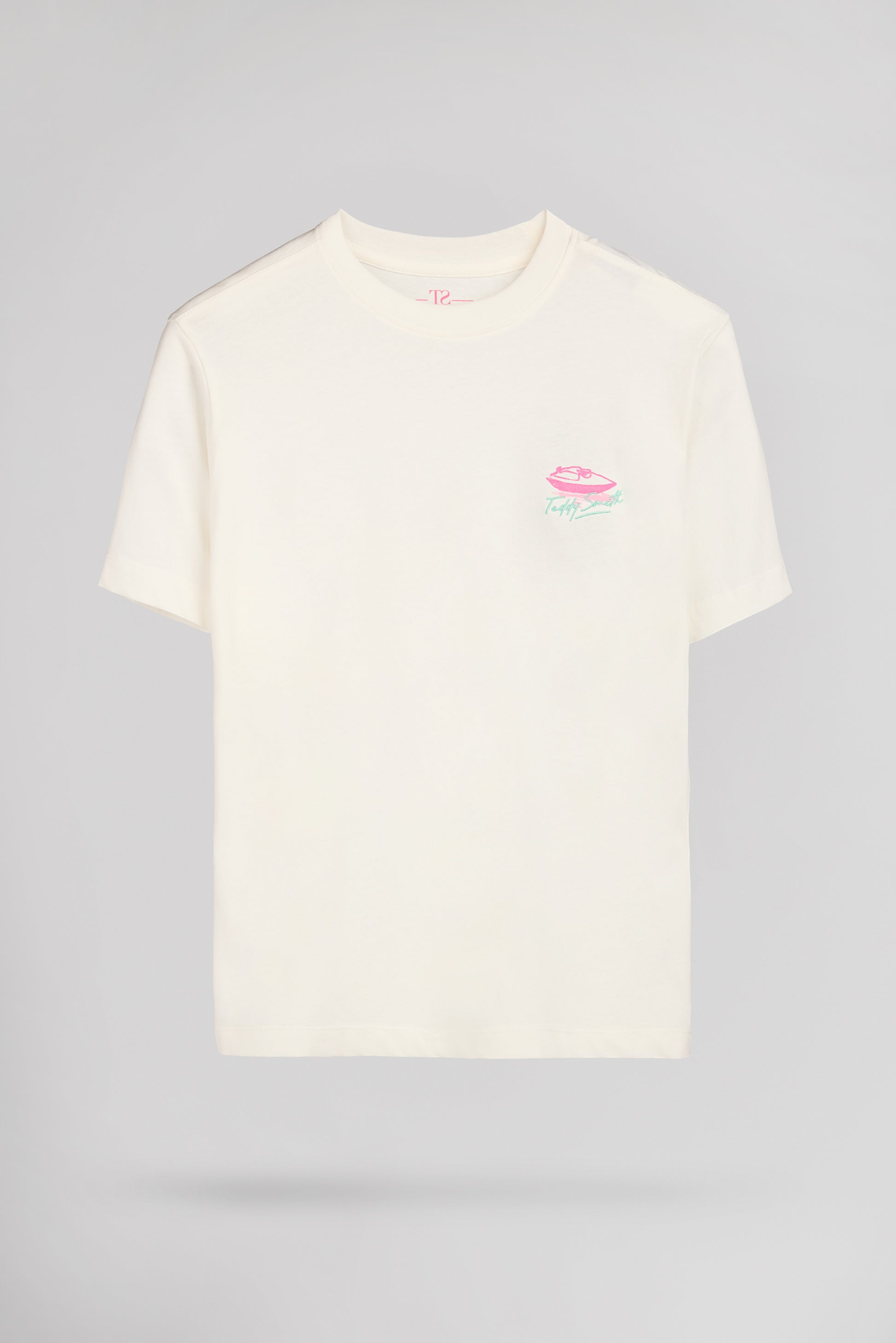 T-shirt T-ANABELLE MC J MIDDLE WHITE - Teddy Smith