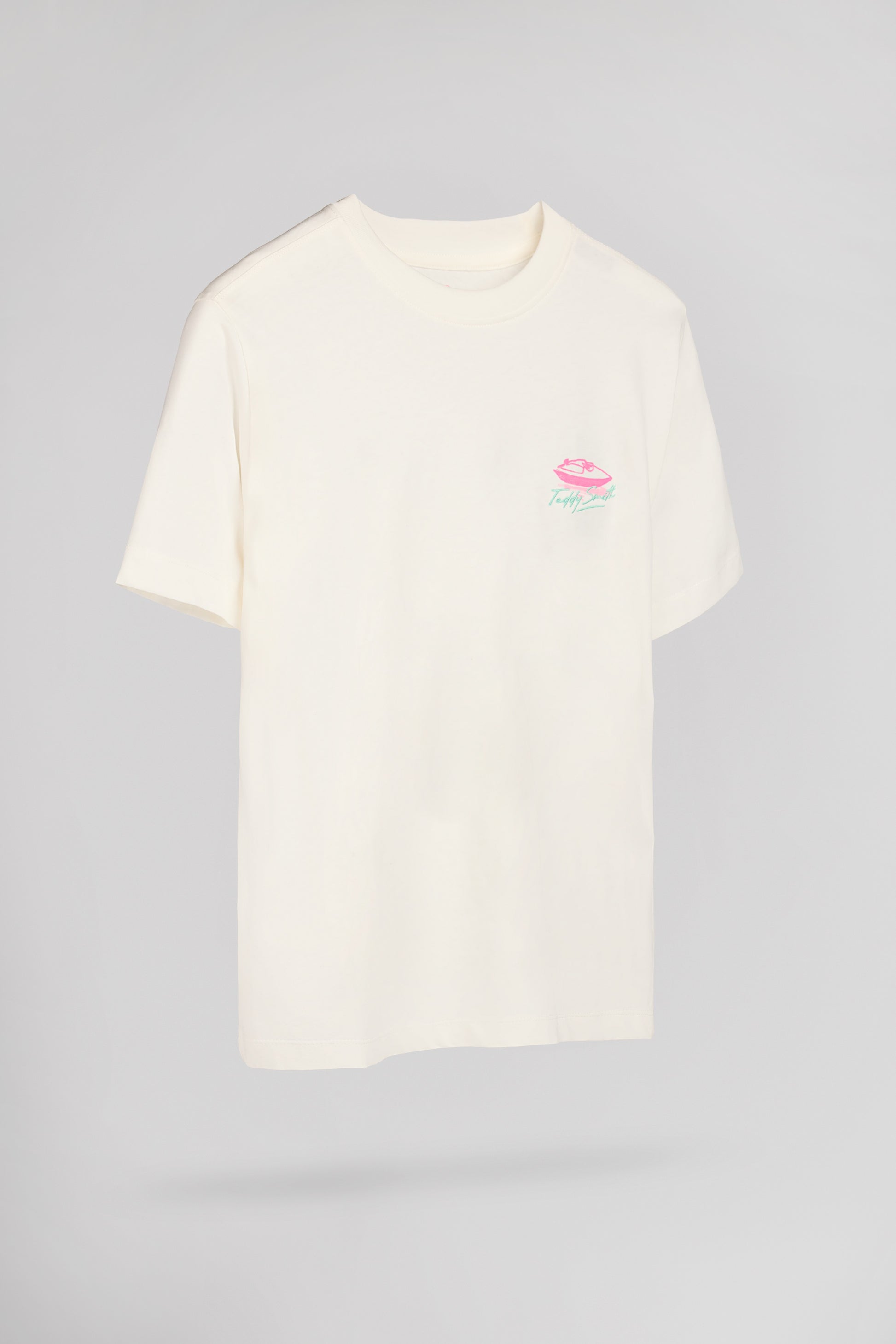 T-shirt T-ANABELLE MC J MIDDLE WHITE - Teddy Smith