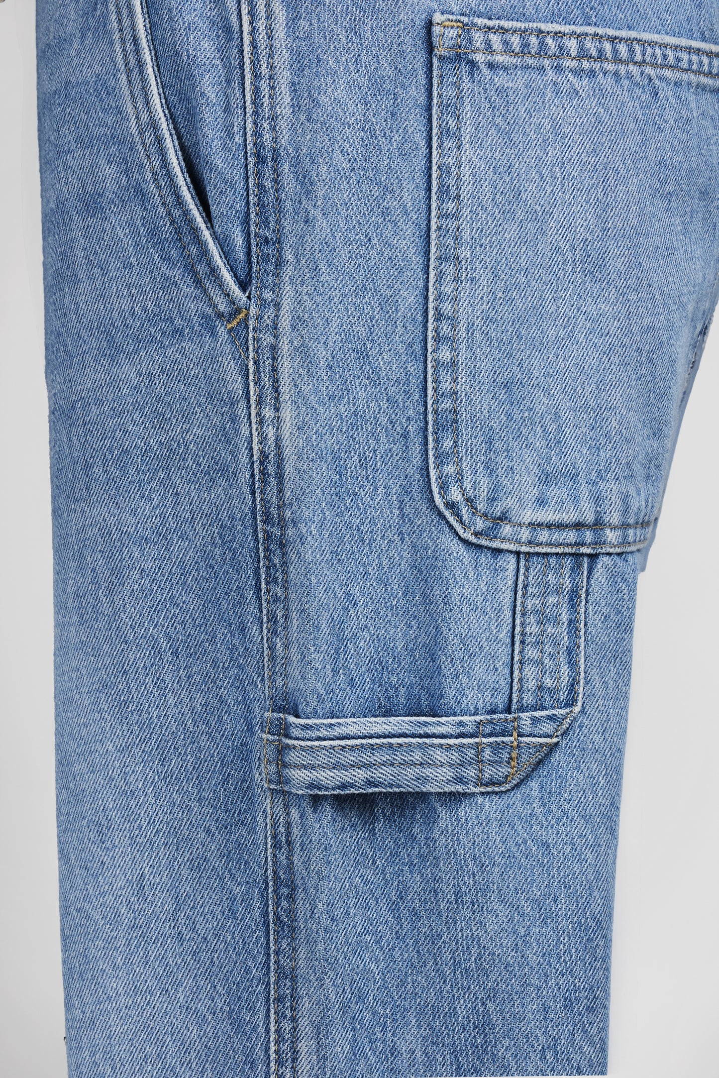 Jean denim pur coton P-HUNTER JR USE FRIPP/INDIGO CLAIR - Teddy Smith