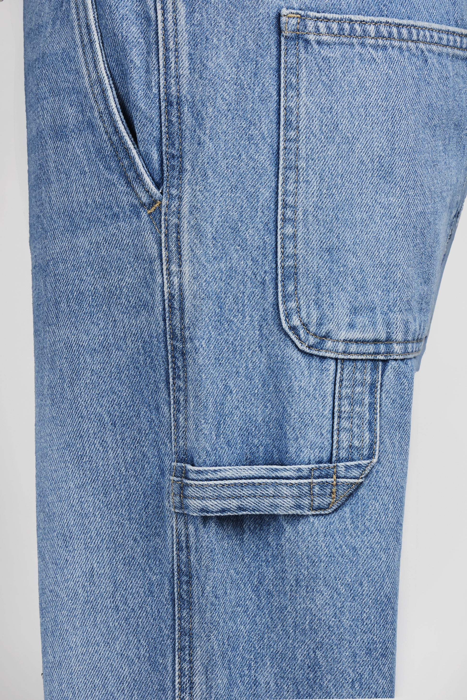 Jean denim pur coton P-HUNTER JR USE FRIPP/INDIGO CLAIR - Teddy Smith