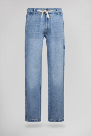 Jean denim pur coton P-HUNTER JR USE FRIPP/INDIGO CLAIR - Teddy Smith