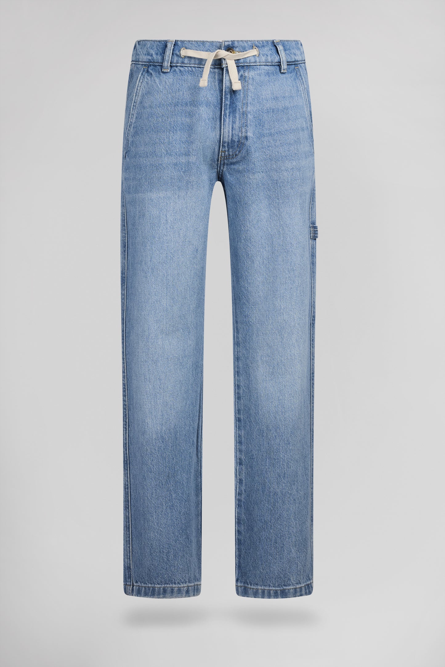 Jean denim pur coton P-HUNTER JR USE FRIPP/INDIGO CLAIR - Teddy Smith
