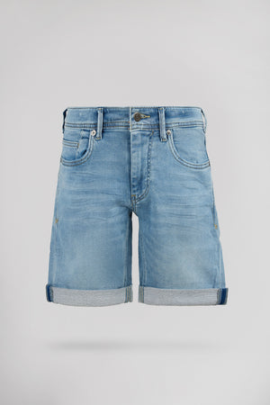 Bermuda denim coupe 5 poches SCOTTY 3 JR BLEACHED