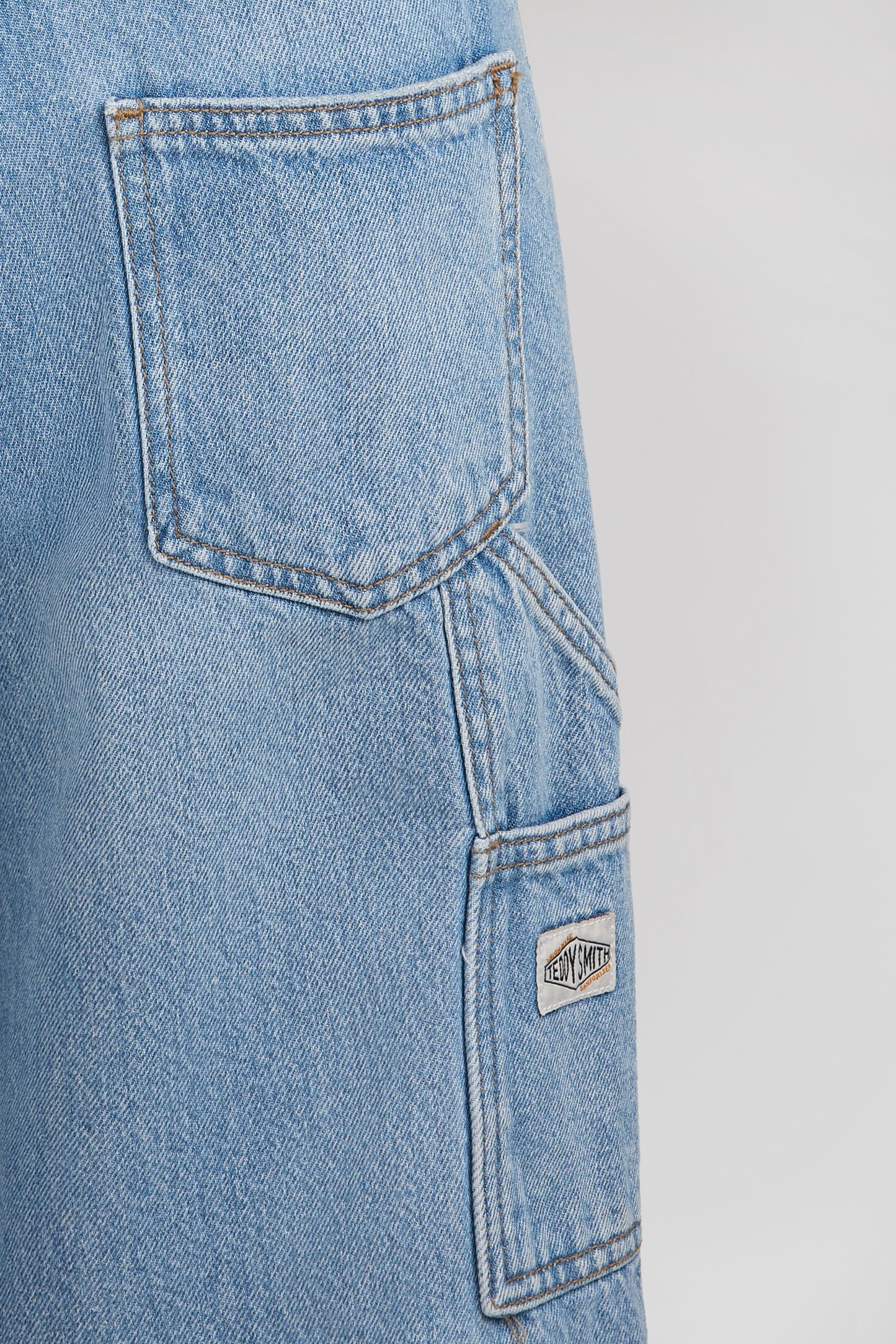 Short S-CARPENTER SH JR FRIPP / INDIGO CLAIR - Teddy Smith