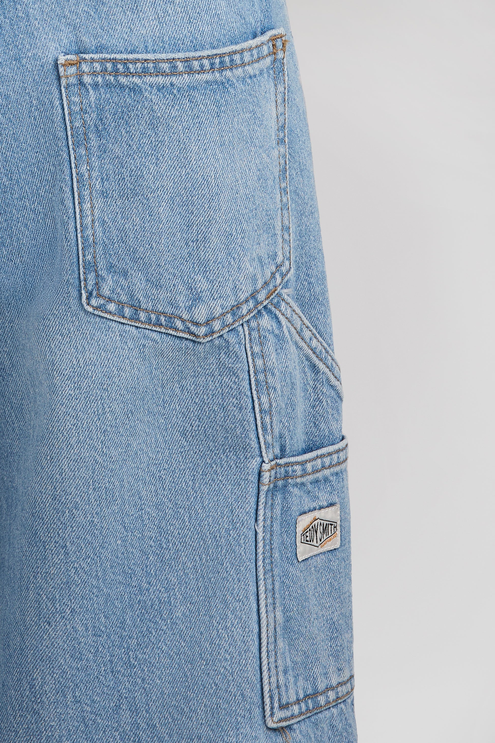 Short S-CARPENTER SH JR FRIPP / INDIGO CLAIR - Teddy Smith