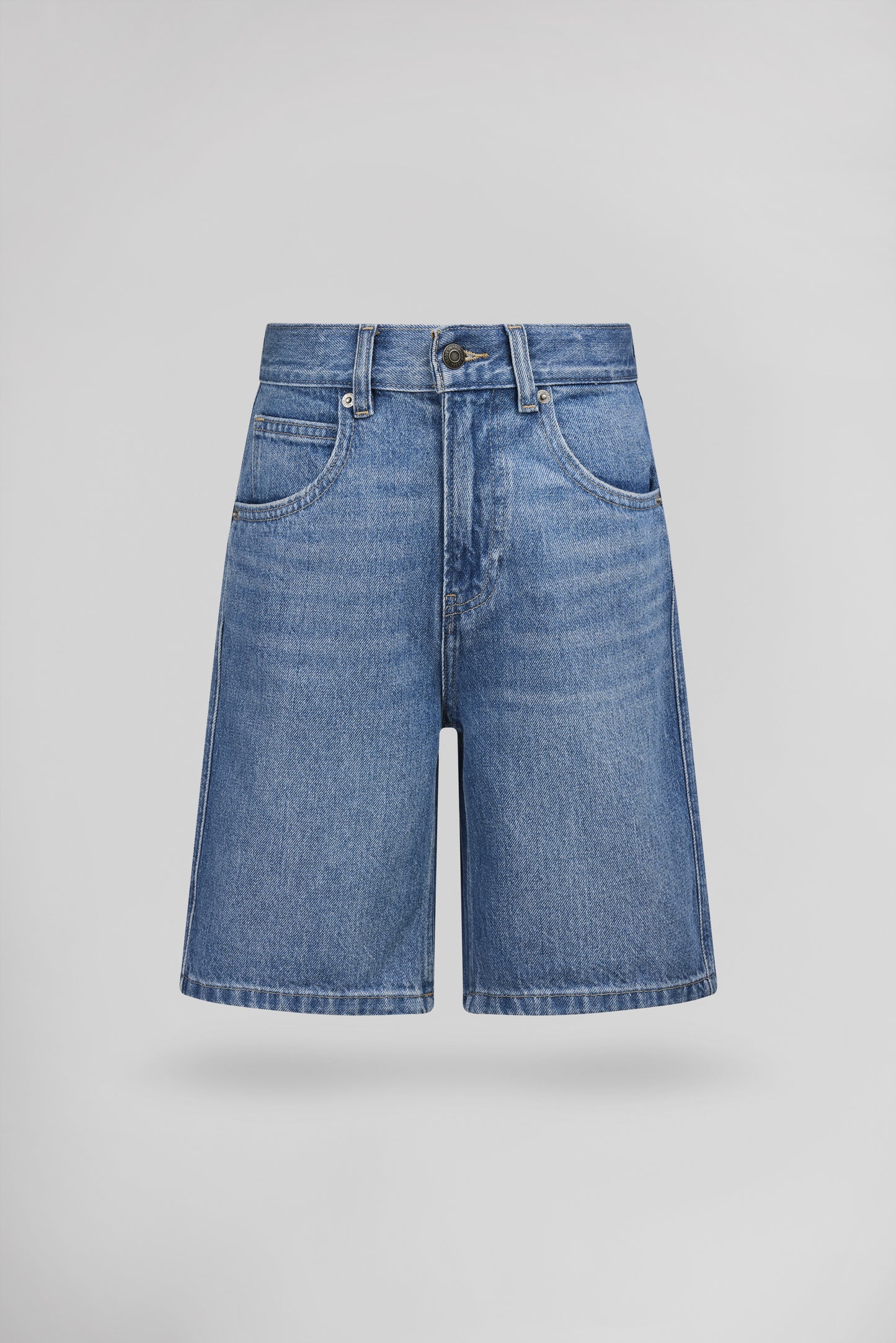 Short denim S-AXEL SH JR US FRIPP/INDIGO CLAIR - Teddy Smith