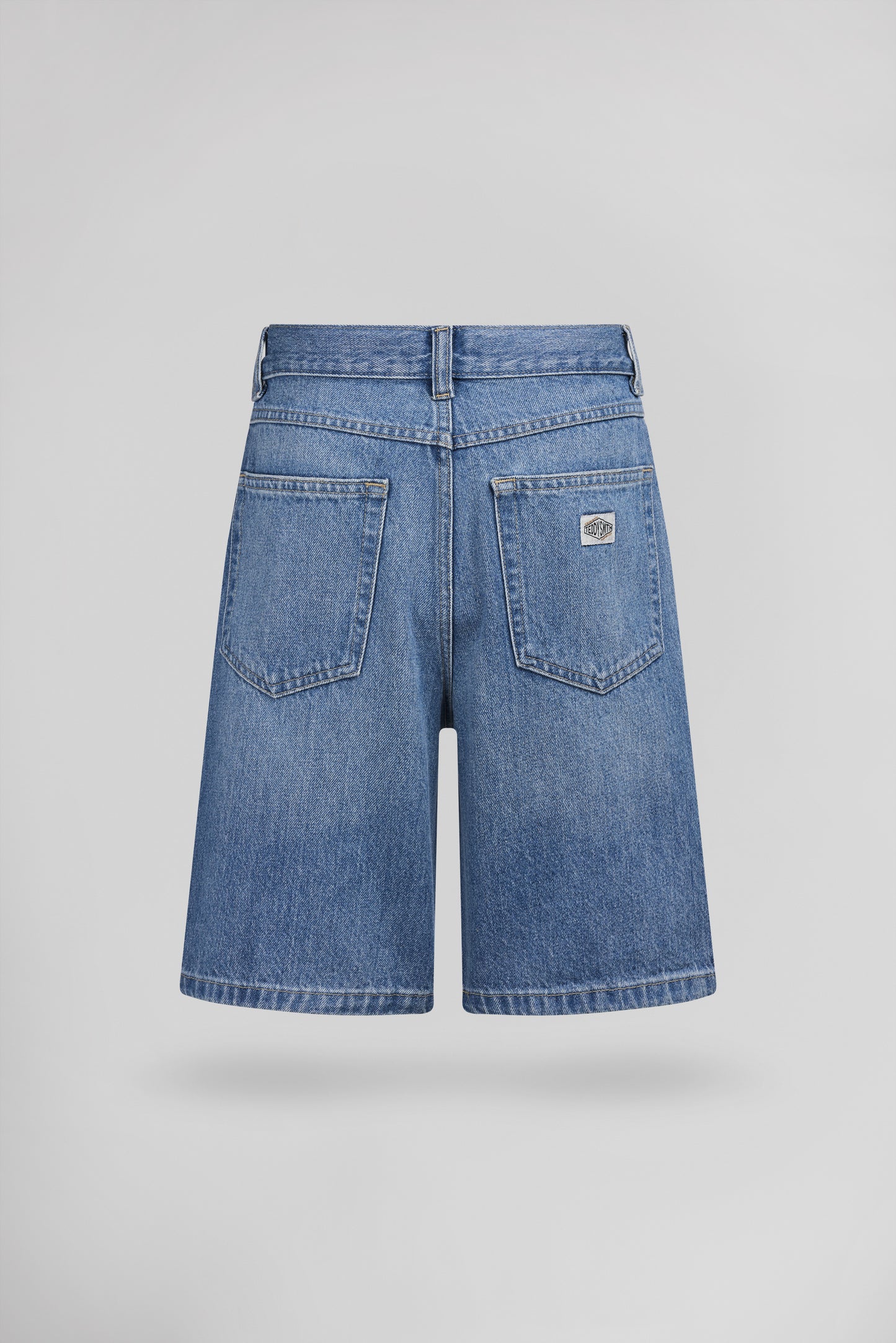 Short denim S-AXEL SH JR US FRIPP/INDIGO CLAIR - Teddy Smith