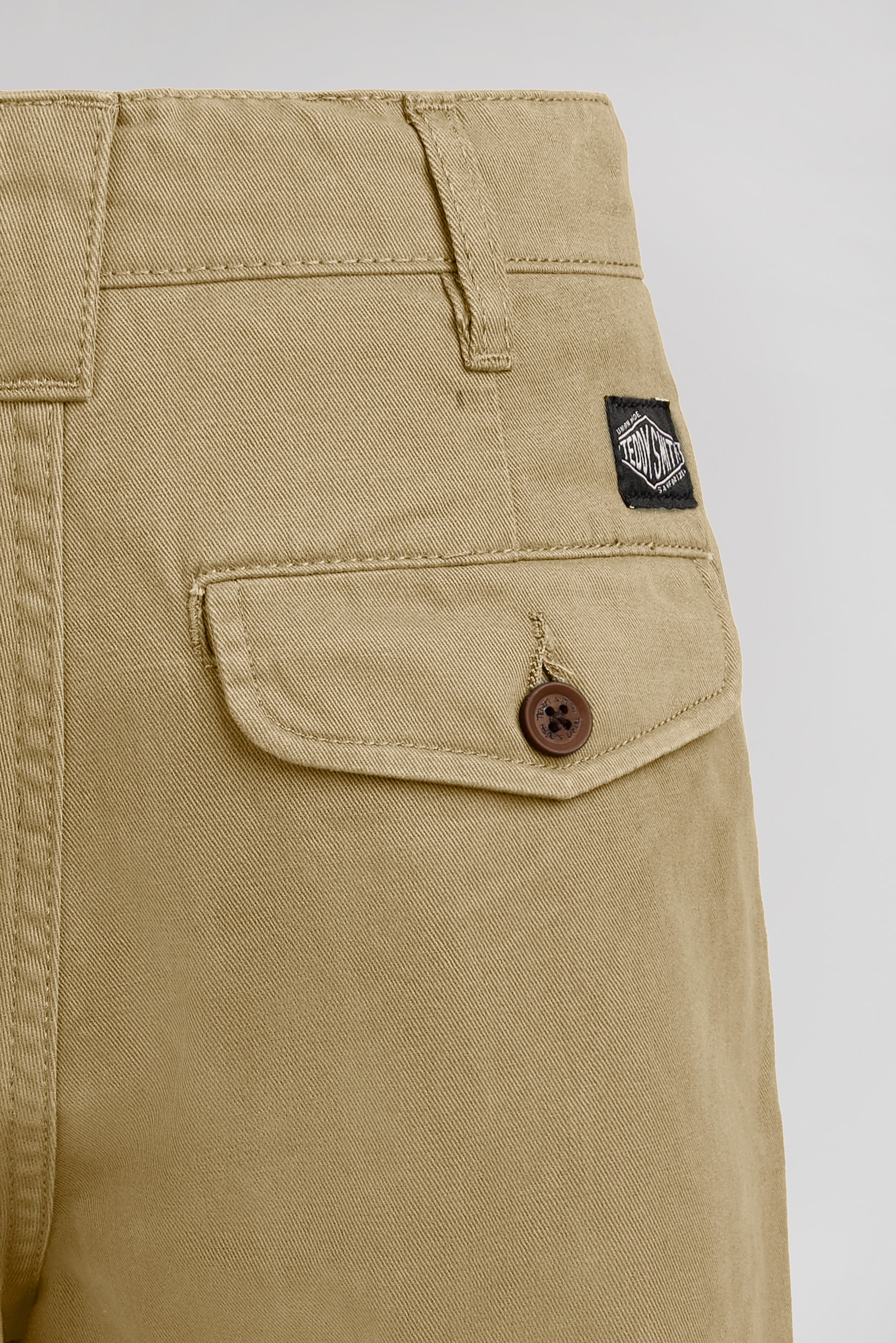 Short S-EDDY CHINO SH WORKER BEIGE - Teddy Smith