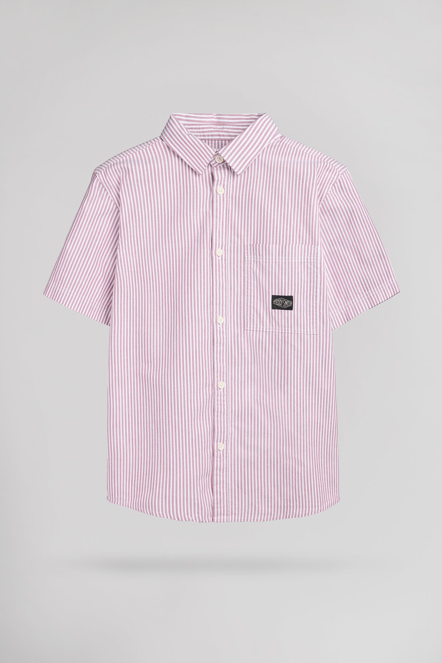 Chemise C-OX MC JR FRAMBOISE FONCE - Teddy Smith