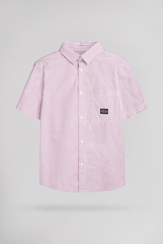 Achat Chemise C-OX MC JR FRAMBOISE FONCE - Teddy Smith