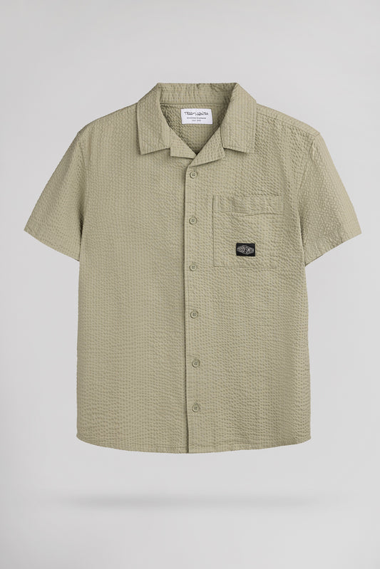 Achat Chemise C-KYO MC JR BLEACH KAKI - Teddy Smith