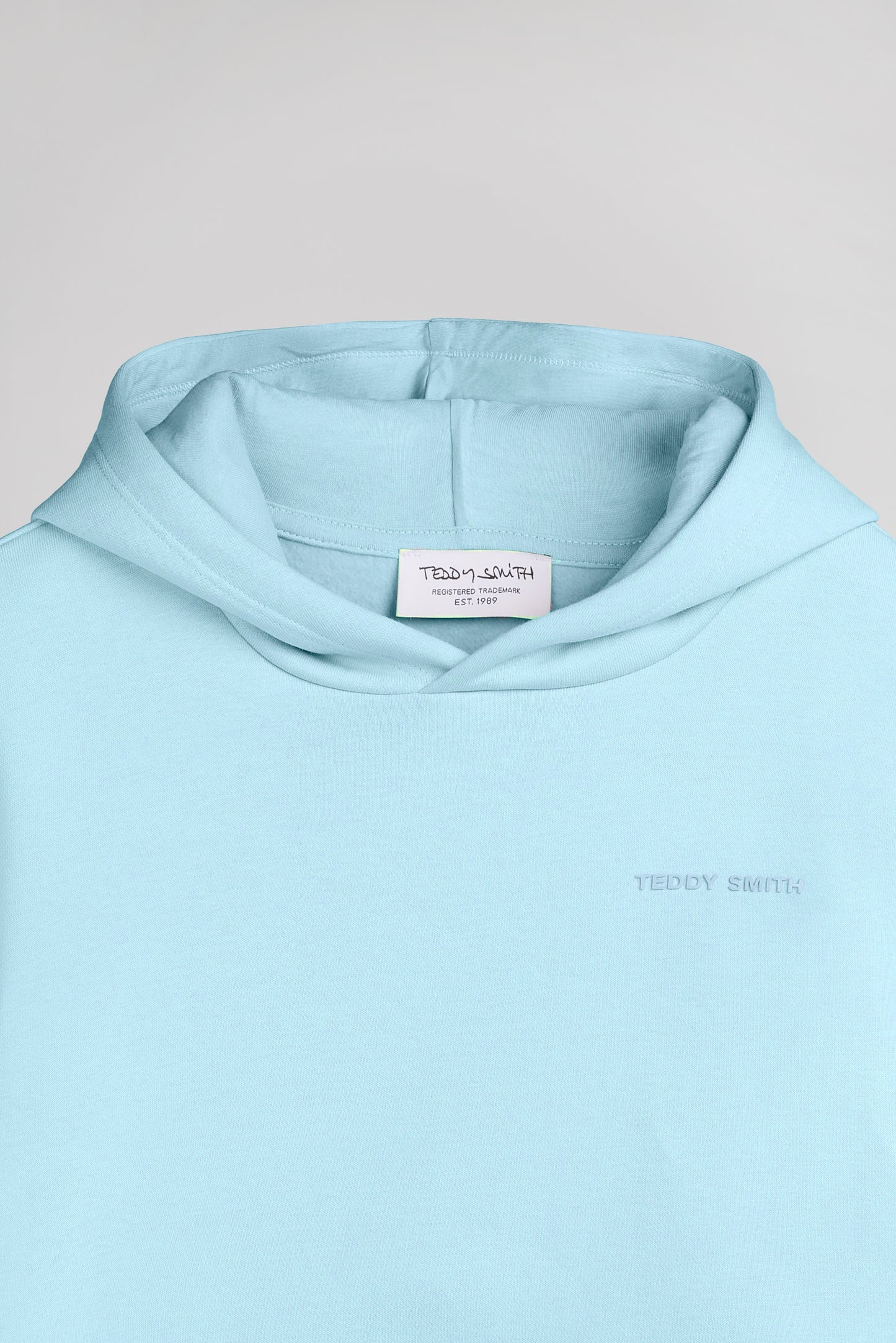 Sweat S-NARK HOODY JR BLEU LAGON - Teddy Smith