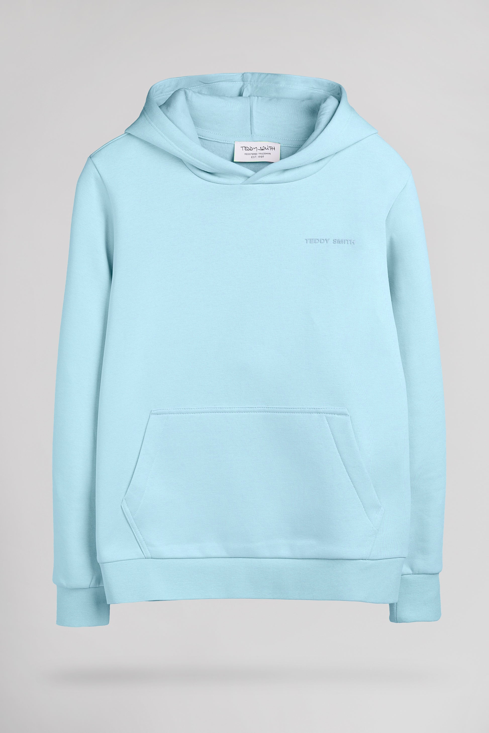 Sweat S-NARK HOODY JR BLEU LAGON - Teddy Smith