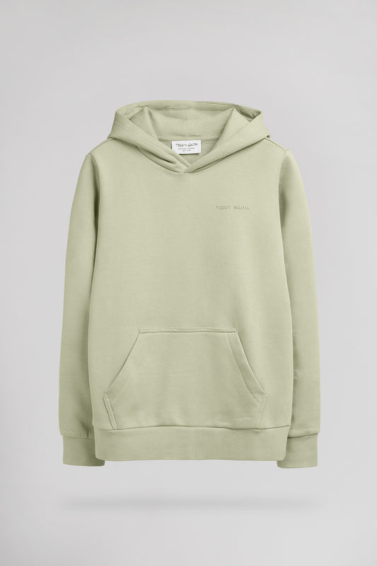 Achat Sweat à capuche S-NARK HOODY JR VERT SAUGE - Teddy Smith