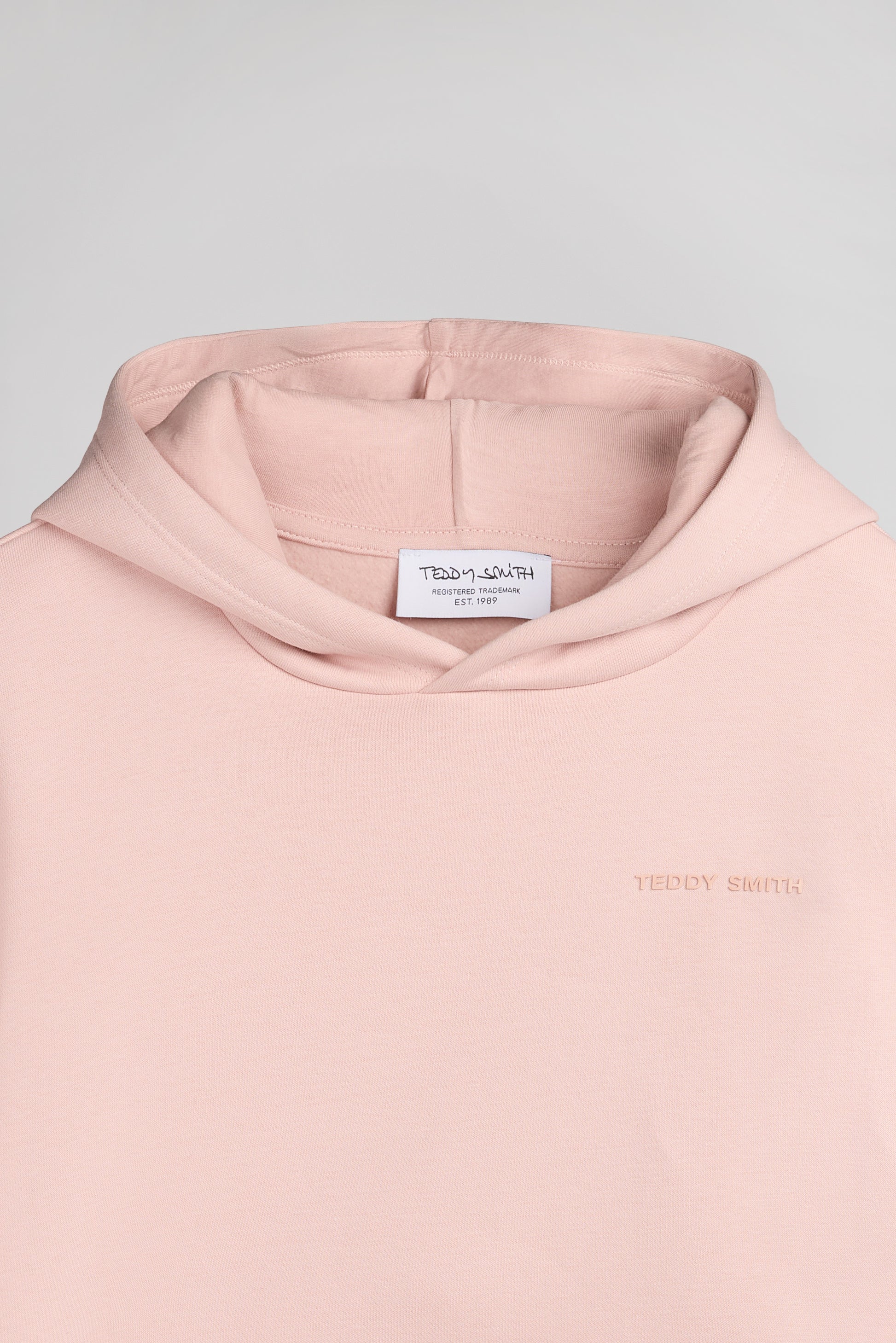 Sweat S-NARK HOODY JR ROSE PASTEL - Teddy Smith