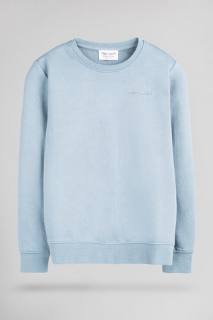 Sweat col rond S-NARK RC JR PASTEL BLUE - Teddy Smith