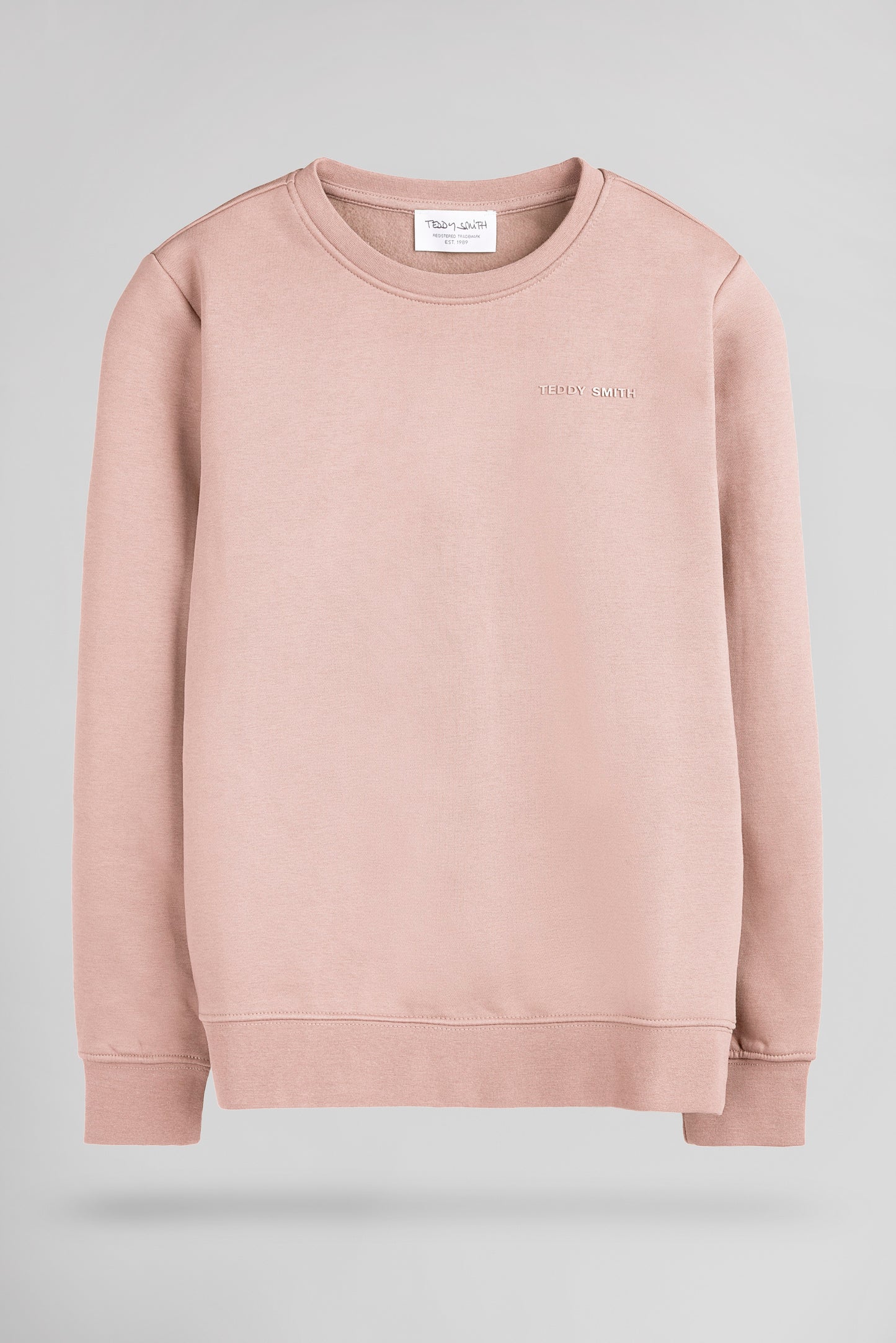 Sweat col rond S-NARK RC JR ROSE PASTEL - Teddy Smith