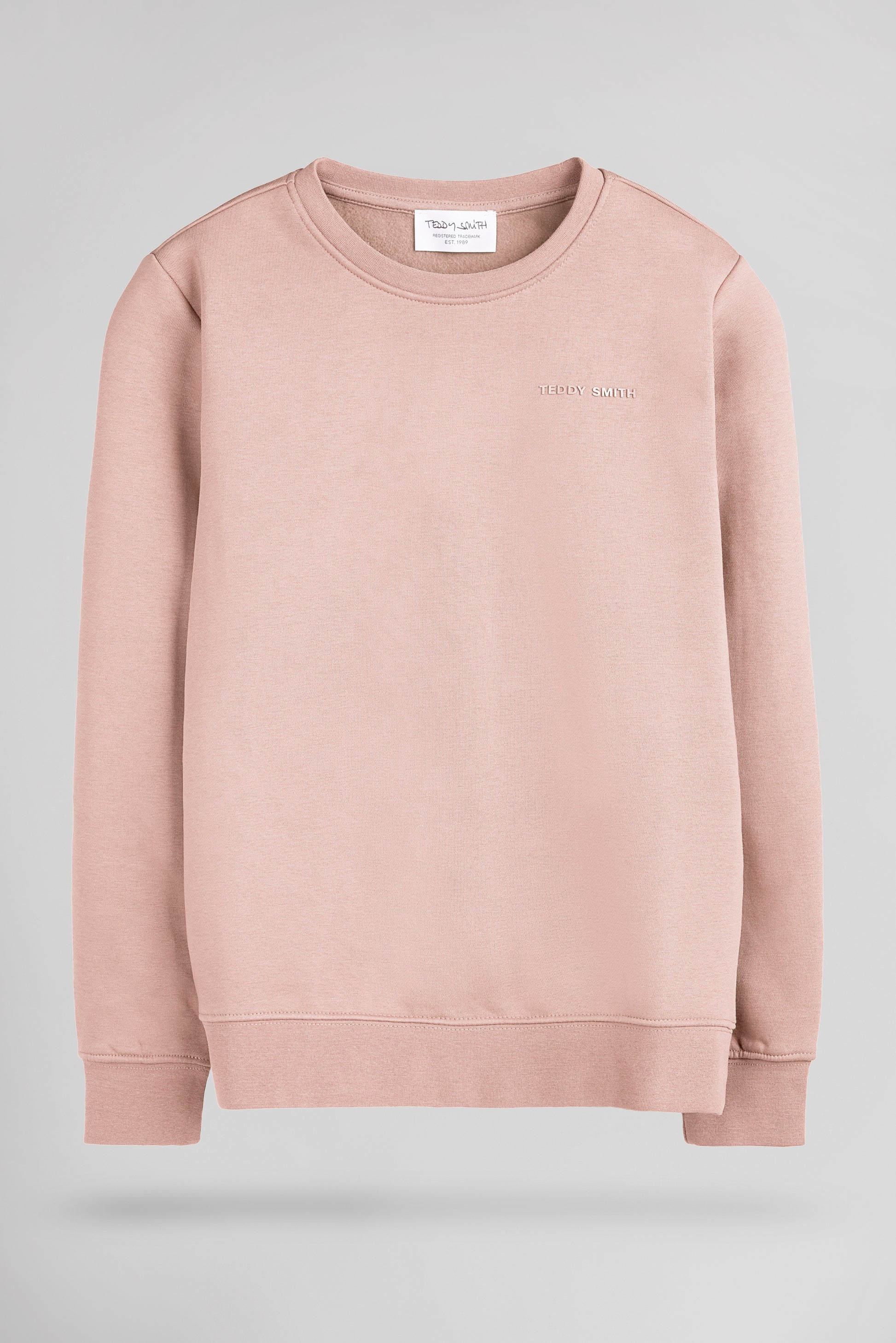 Sweat col rond S-NARK RC JR ROSE PASTEL - Teddy Smith
