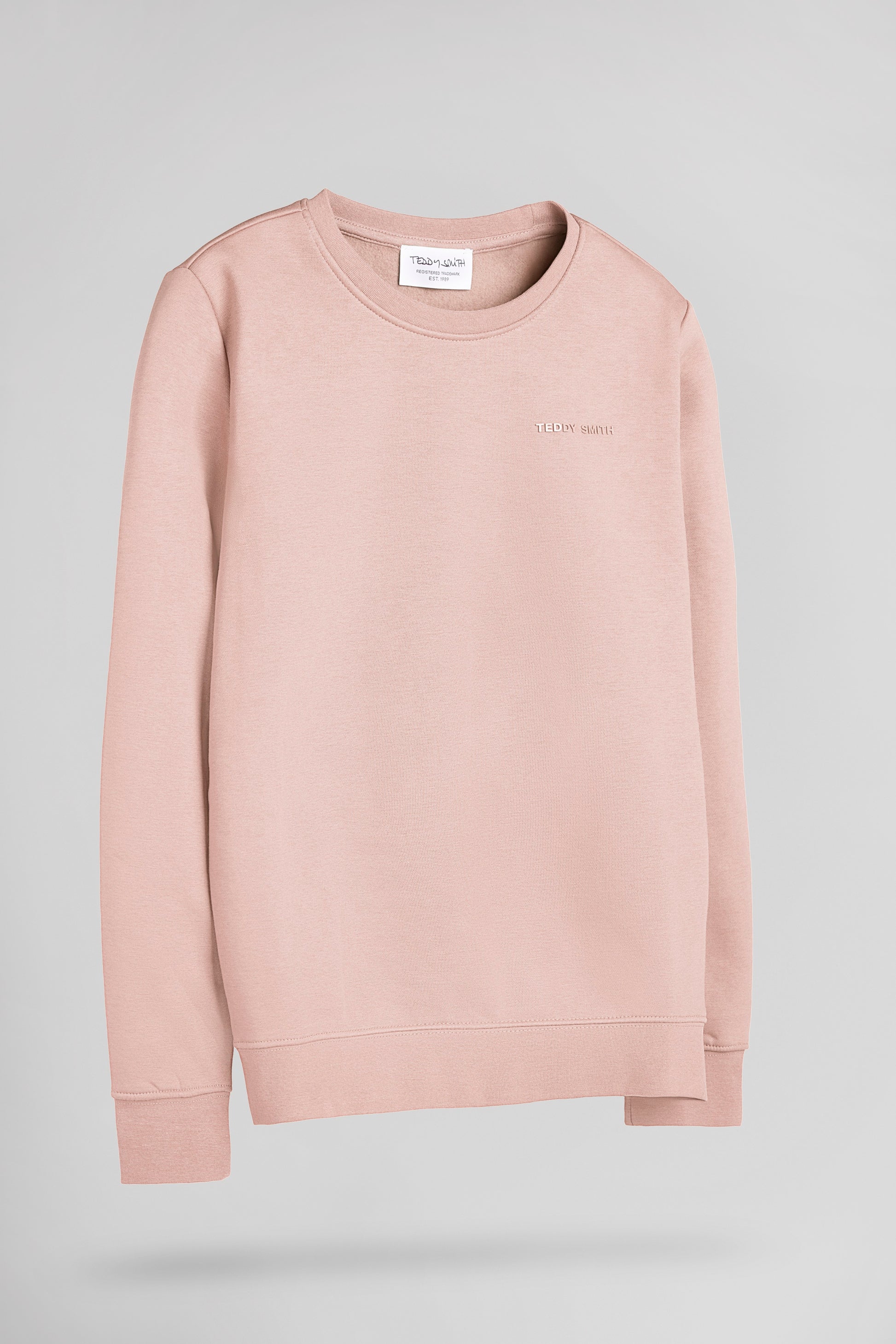 Sweat col rond S-NARK RC JR ROSE PASTEL - Teddy Smith