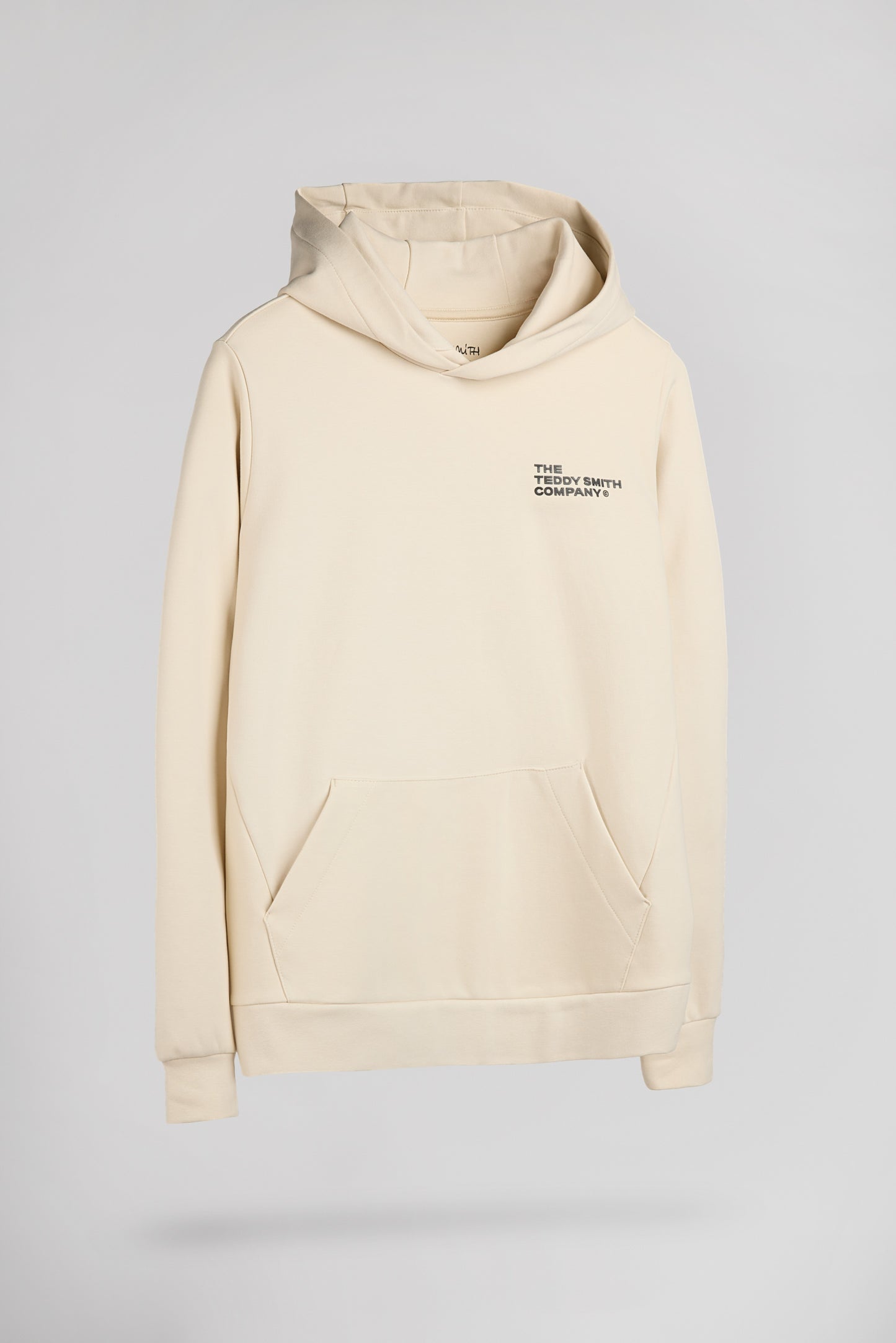 Sweat S-COMPANY HOODY CREAM - Teddy Smith