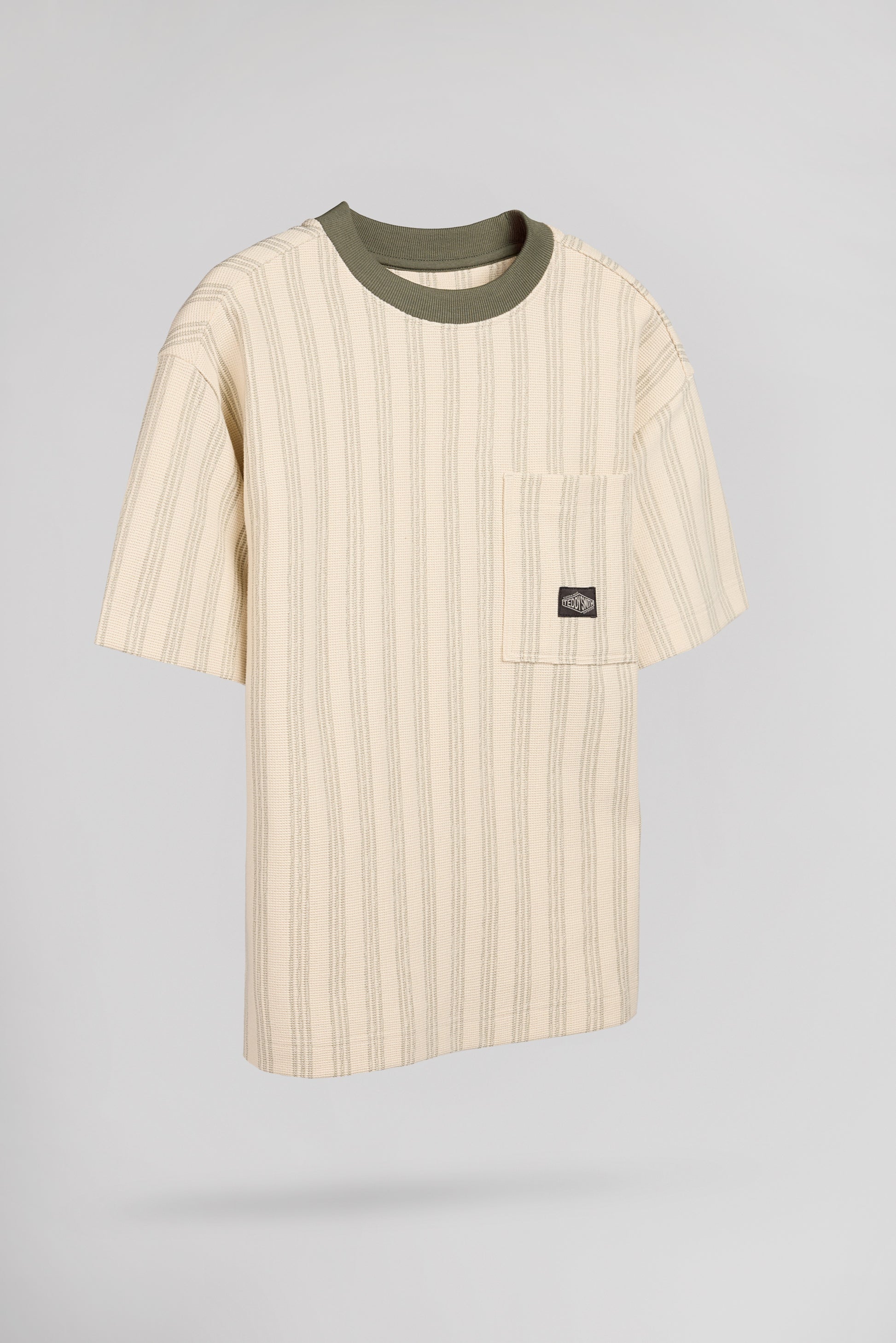 Sweat S-VERSO RC JR CREAM - Teddy Smith