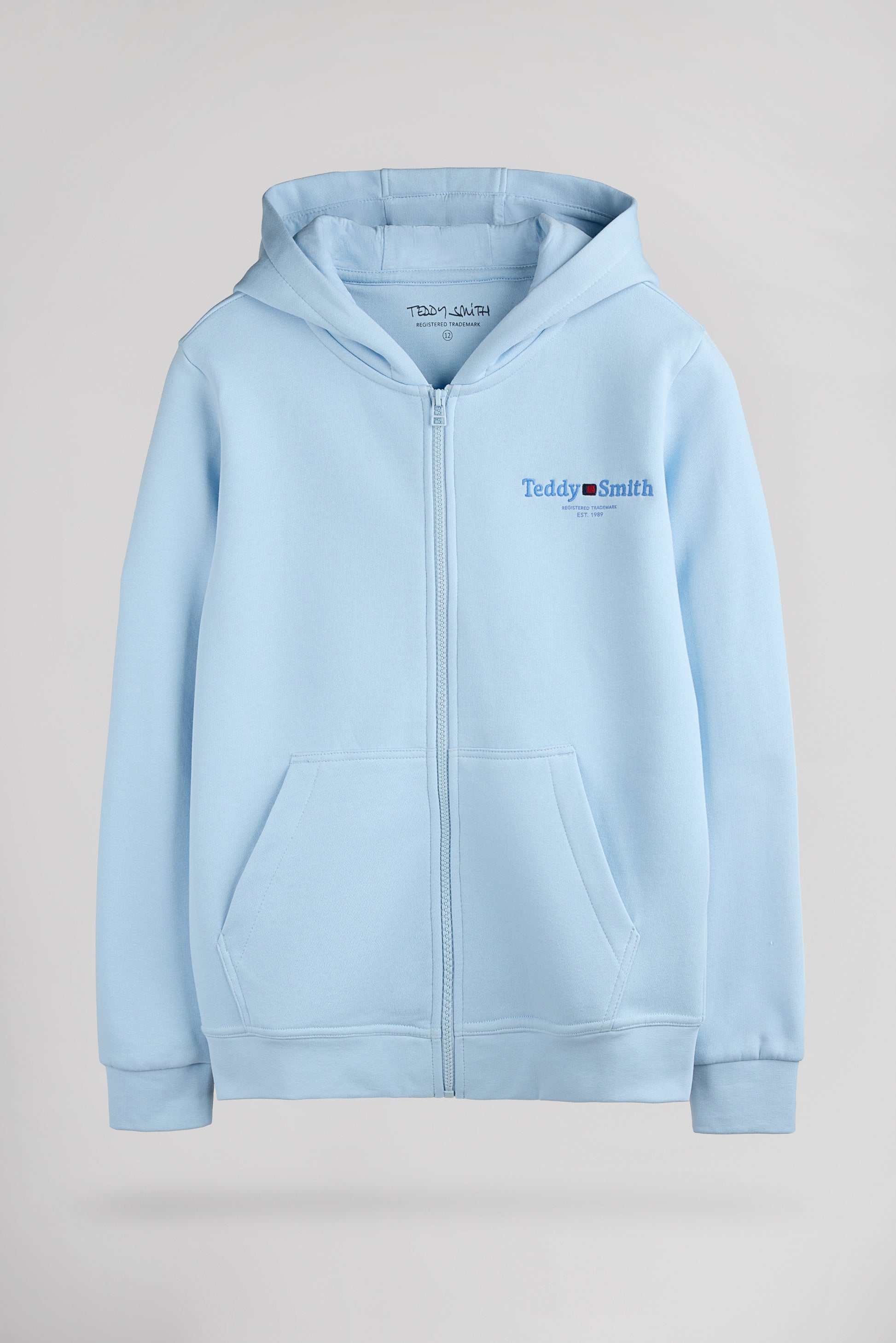 Gilet GICLASS JIM HZ PASTEL BLUE - Teddy Smith