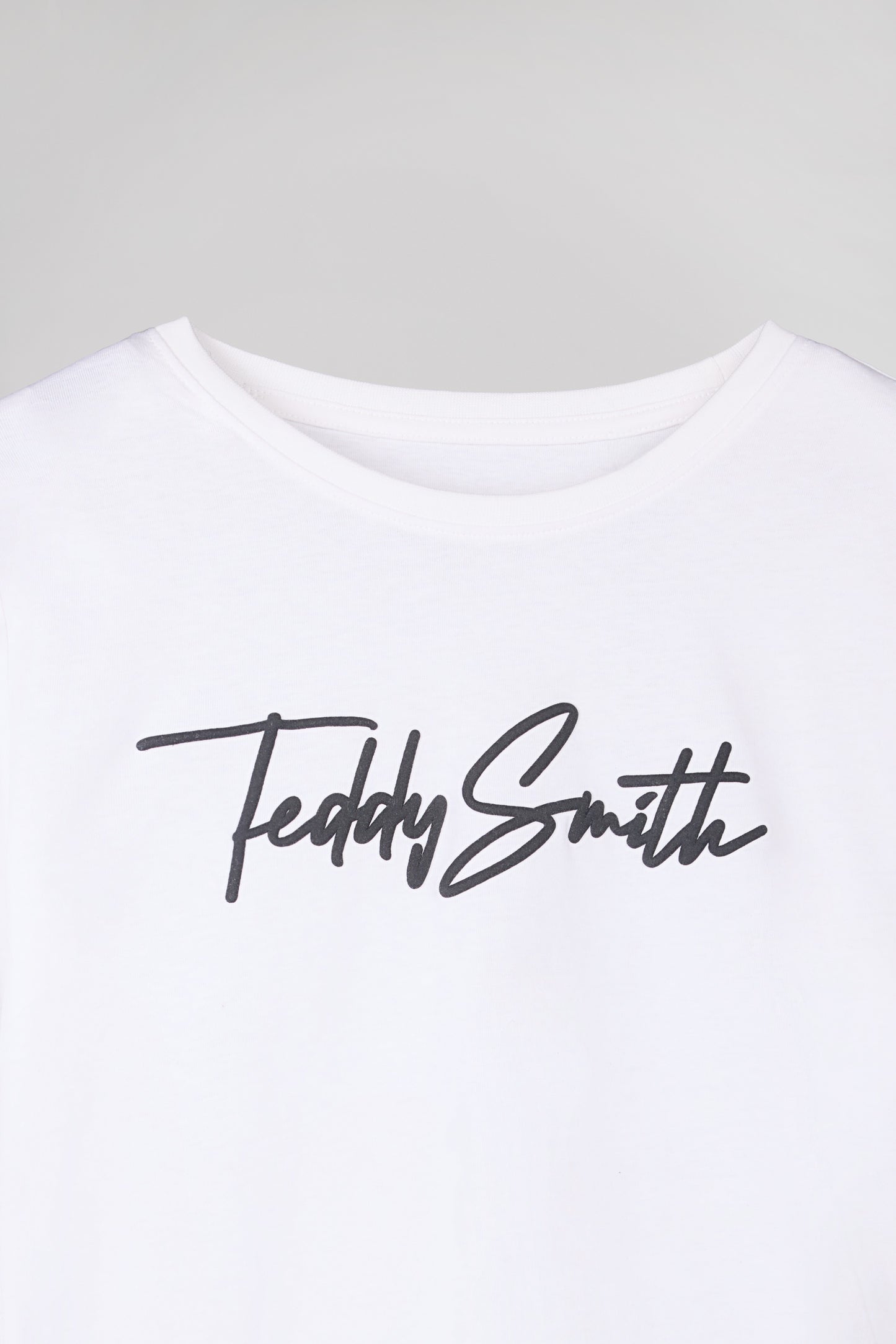 T-shirt col rond T-EVAN MC JR BLANC