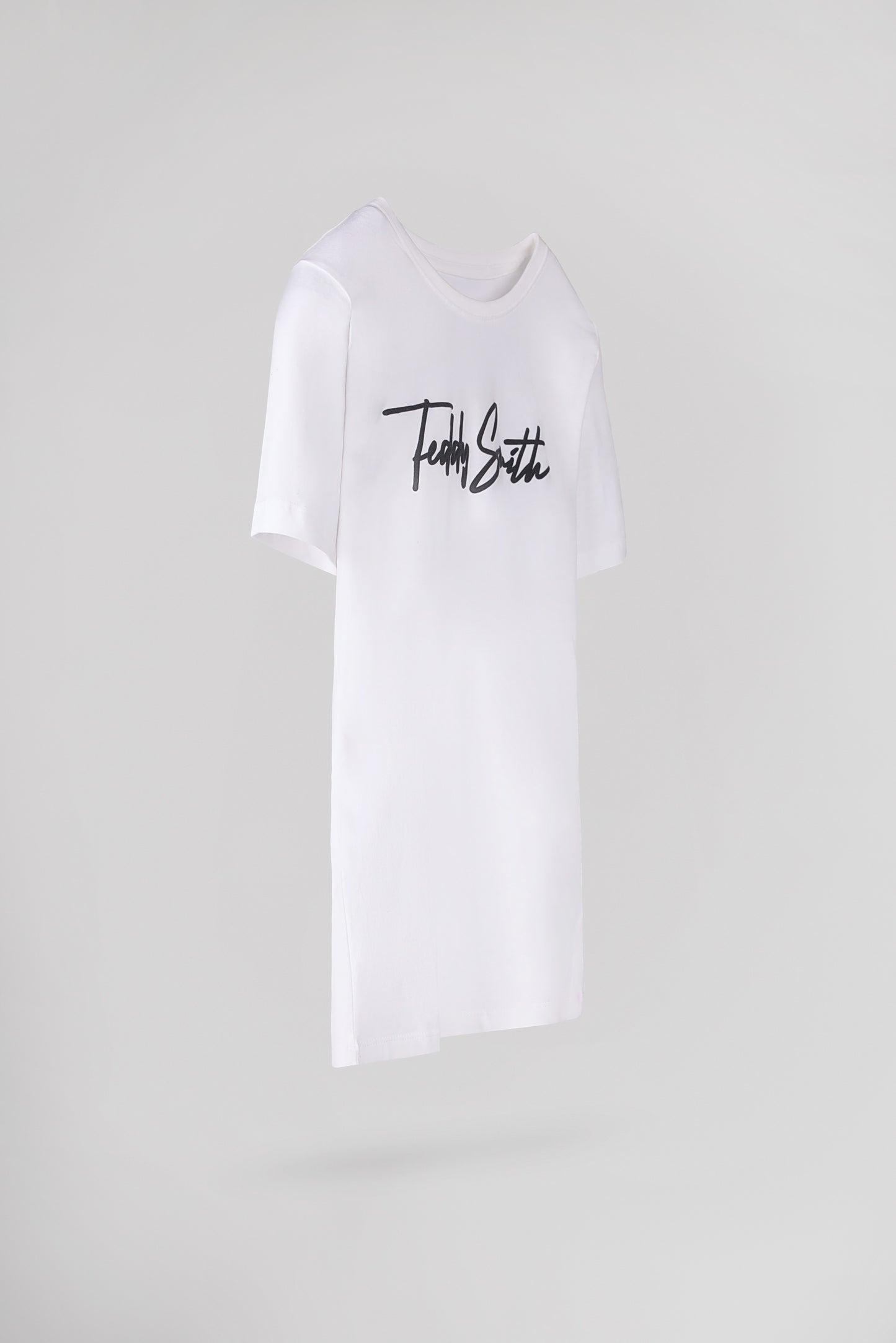 T-shirt col rond T-EVAN MC JR BLANC