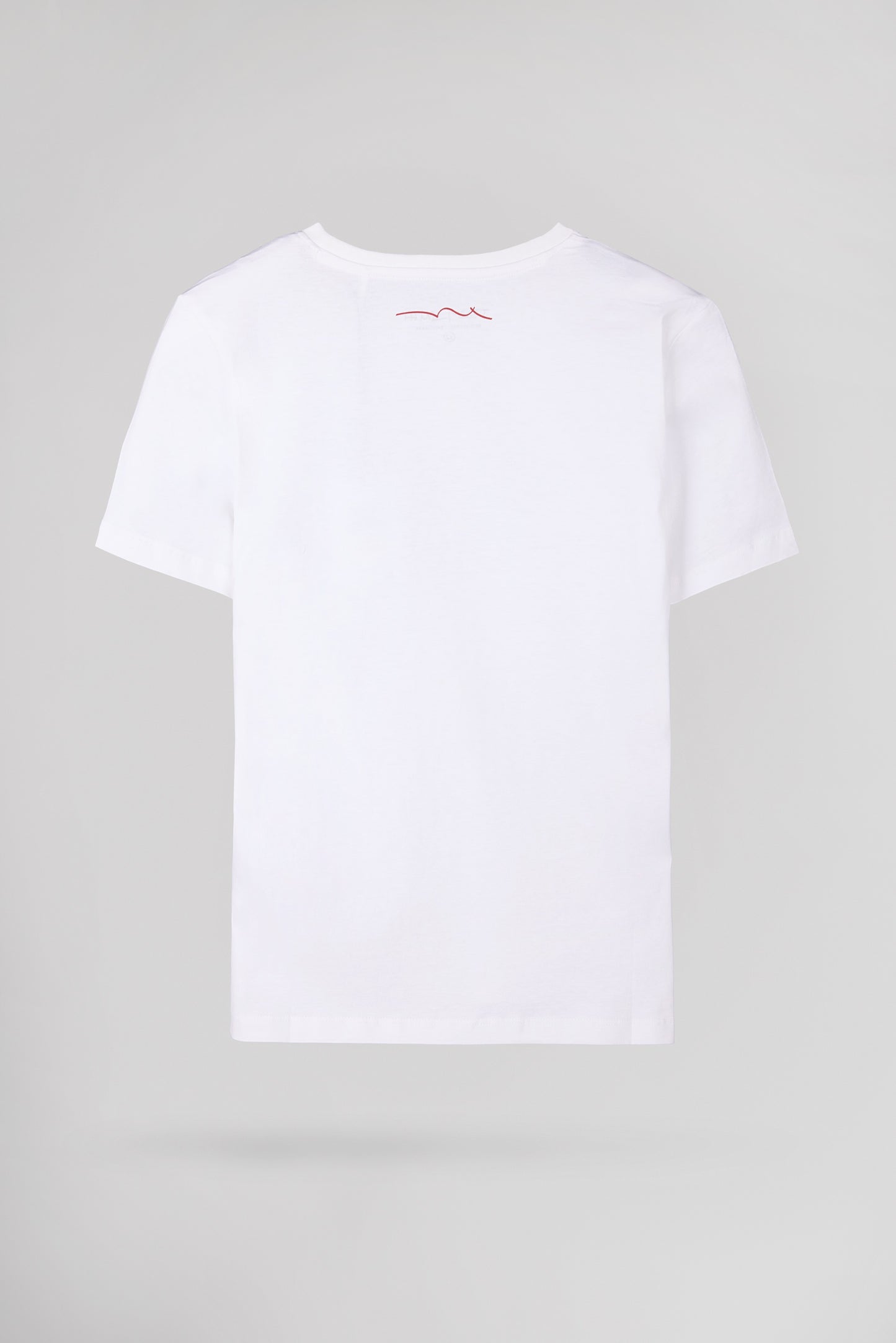 T-shirt col rond T-EVAN MC JR BLANC