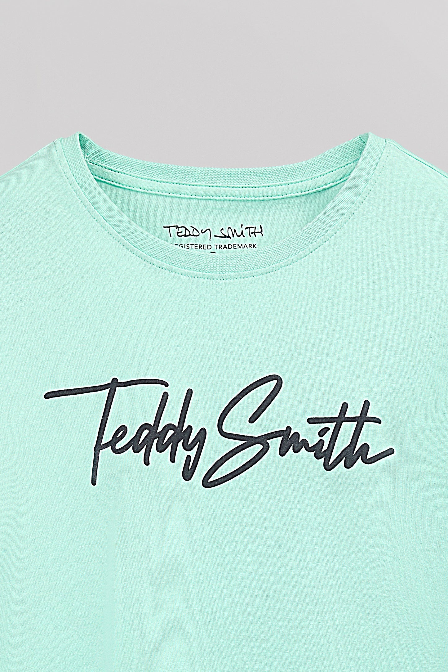 T-shirt T-EVAN MC JR VERT MENTHE