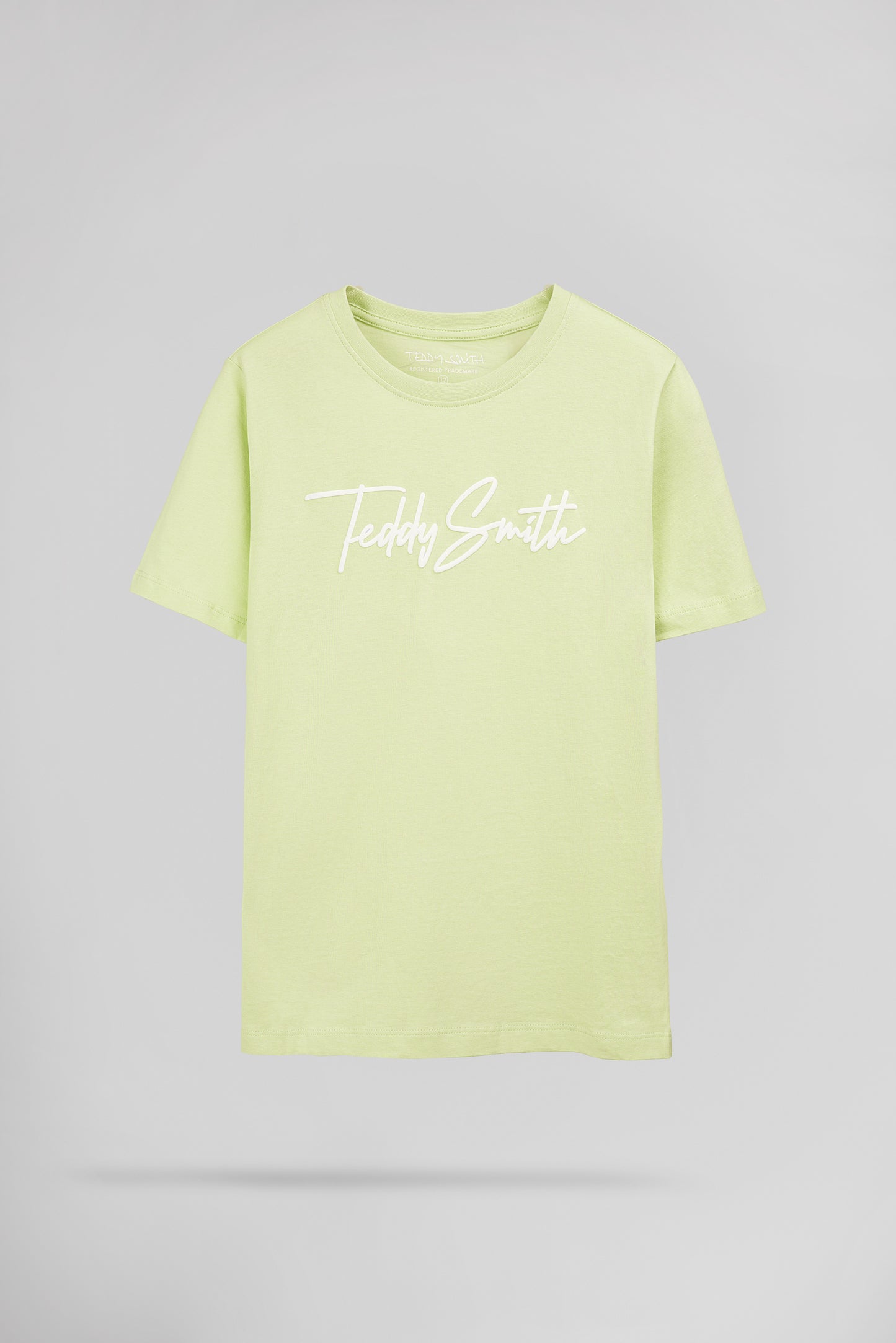 T-shirt col rond T-EVAN MC JR CITRON PALE - Teddy Smith