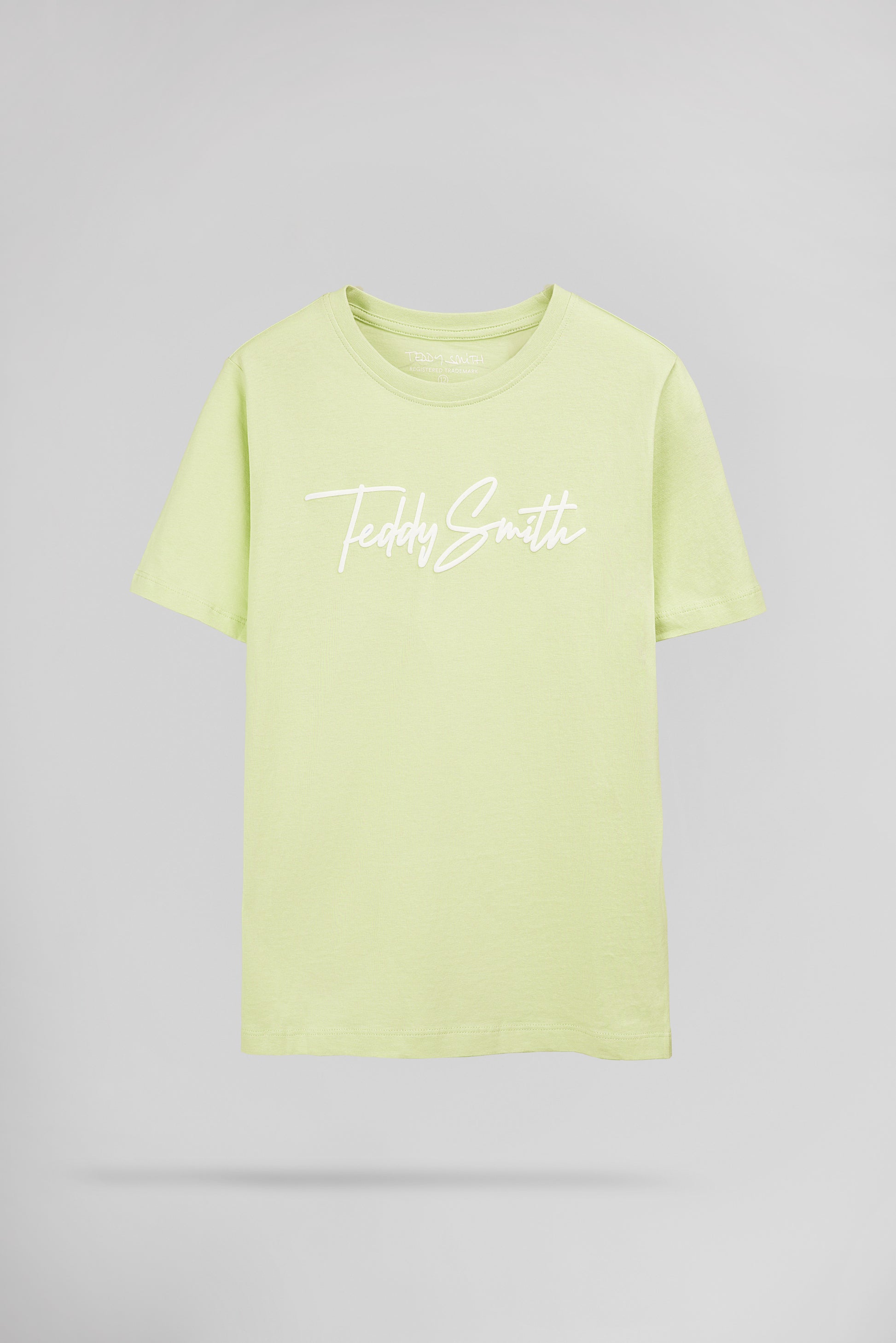 T-shirt col rond T-EVAN MC JR CITRON PALE - Teddy Smith